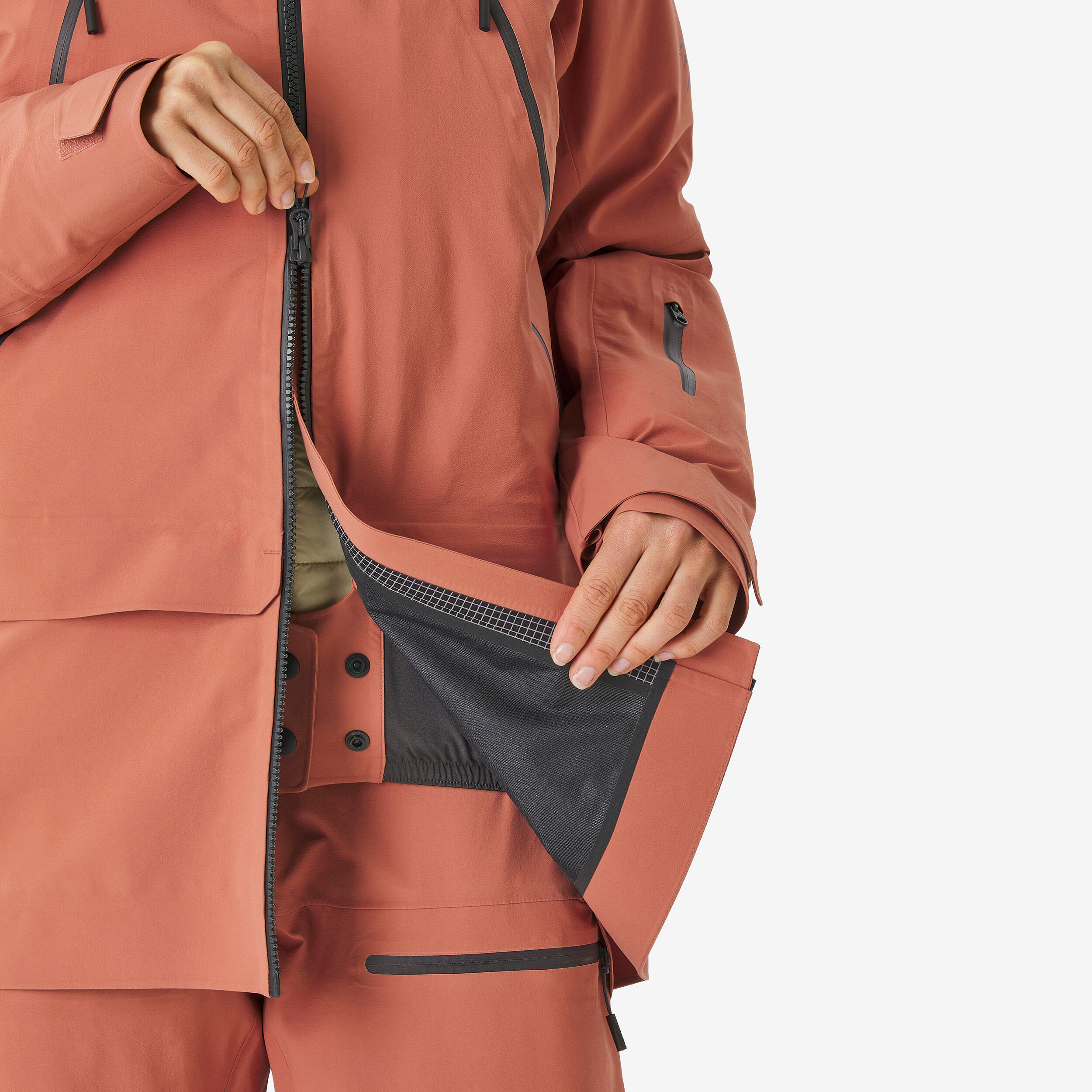 Manteau de ski hors-piste imperméable femme, FR 900 - SIMOND