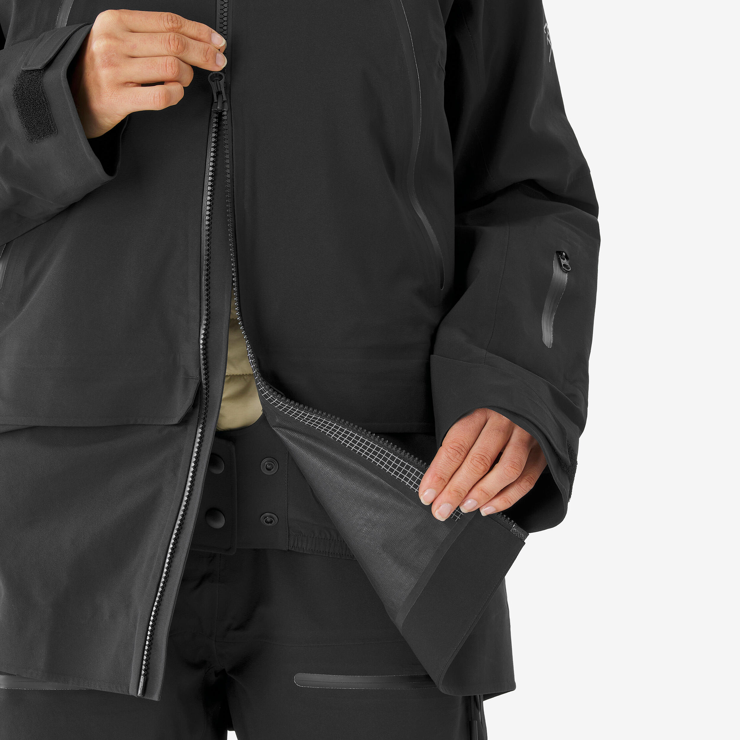 Women’s Waterproof Freeride Ski Jacket, FR 900 - SIMOND