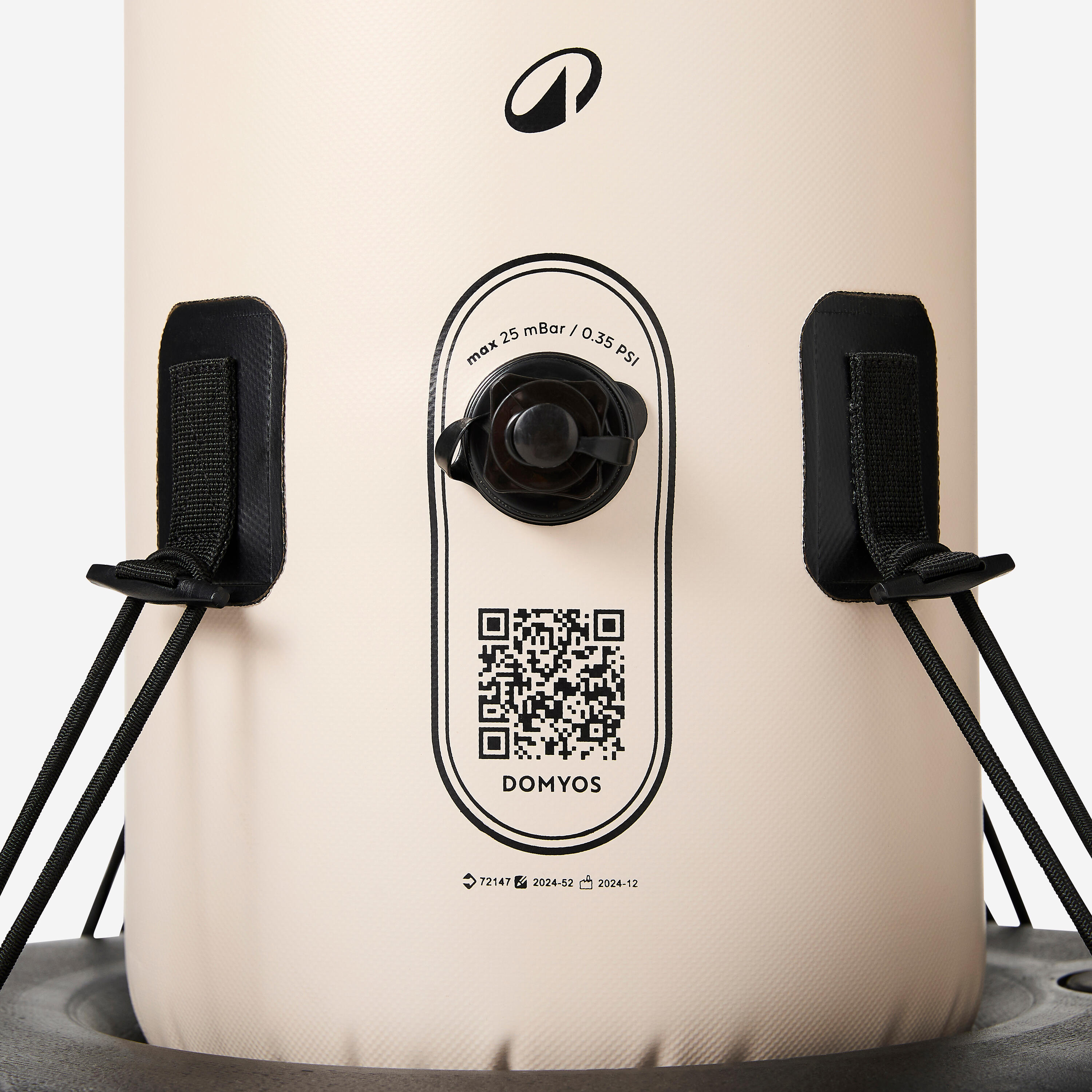 Free-Standing Punching Bag - Black/Beige - OUTSHOCK