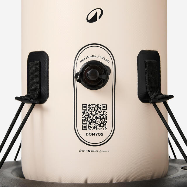  Standboxsack für Erwachsene, schwarz und beige OUTSHOCK 