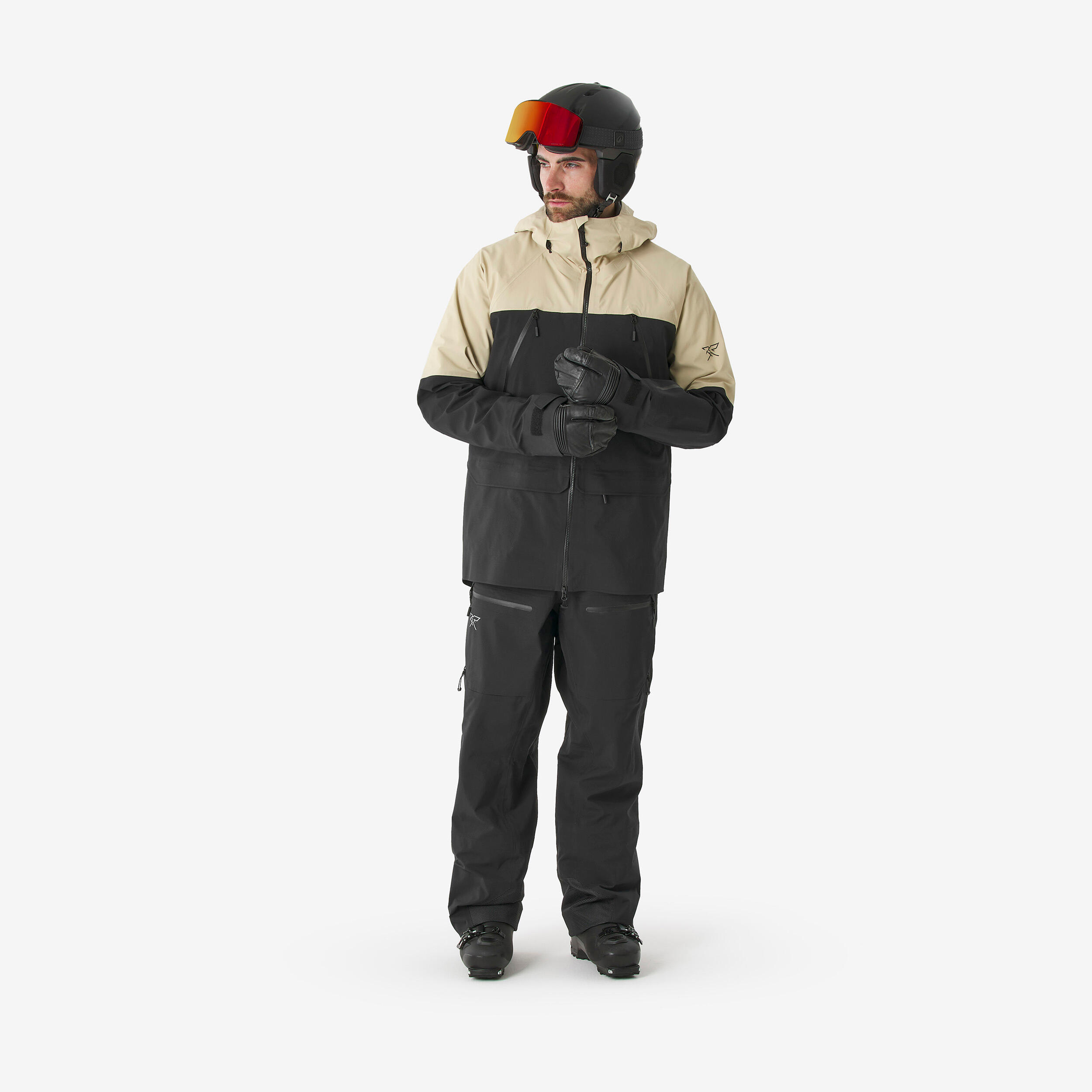 Salopette de ski hors-piste imperméable homme, FR 900 2/12