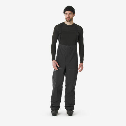 Waterdichte broek voor freeride skiën heren FR900 bruin