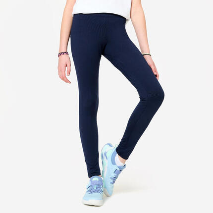 Legging multisport chaud et respirant fille, Noir