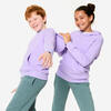 Sweatshirt com Capuz de Educação Física Criança Violeta