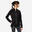 Veste de sport cintrée fille, vnoir