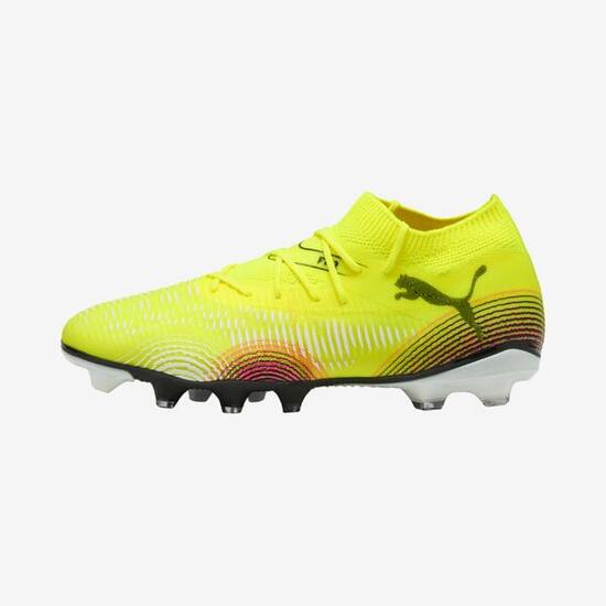 Scarpe calcio adulto PUMA FUTURE 8 MATCH FG/AG gialle