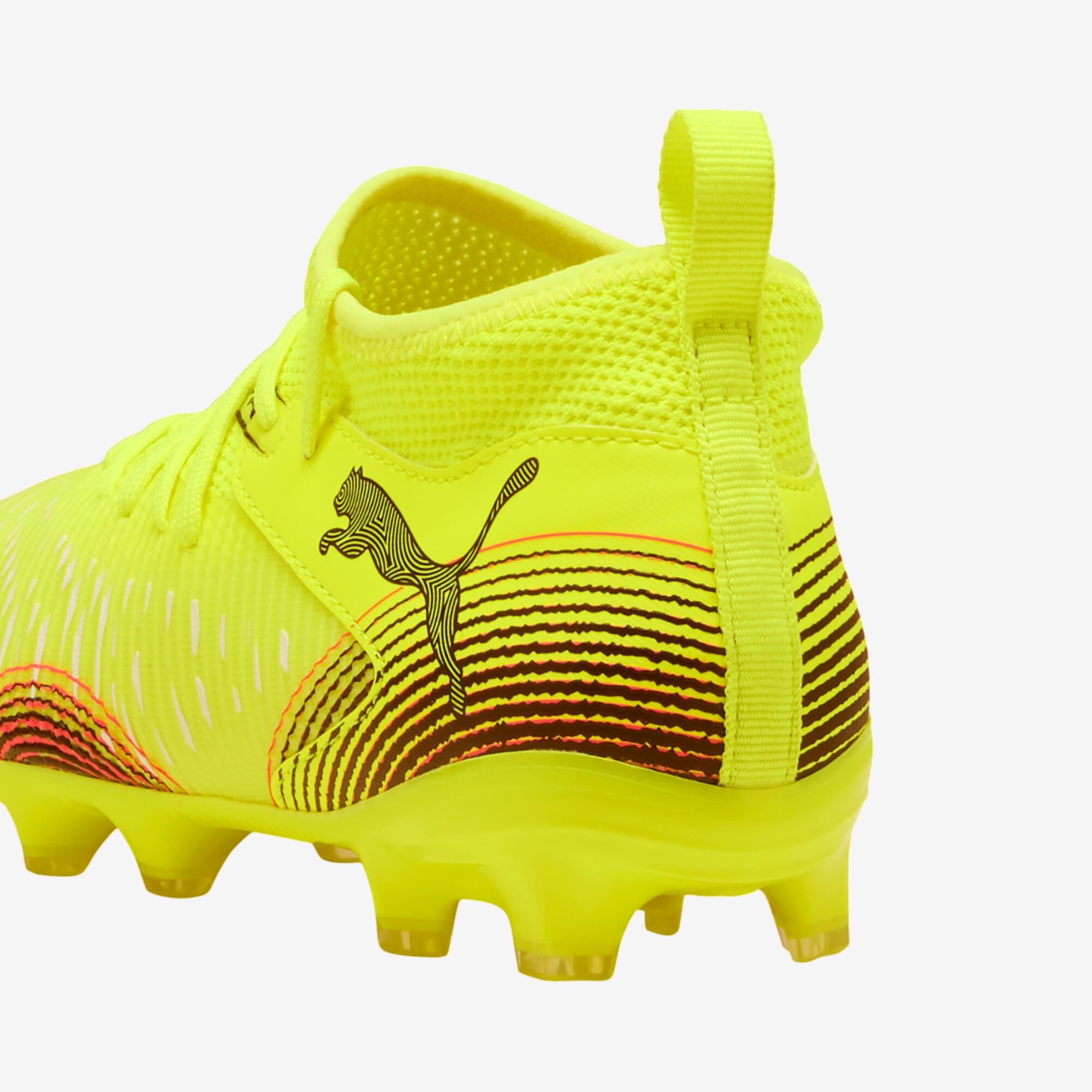 Puma Future 8 Match FG/AG kind voetbalschoenen geel 4/6