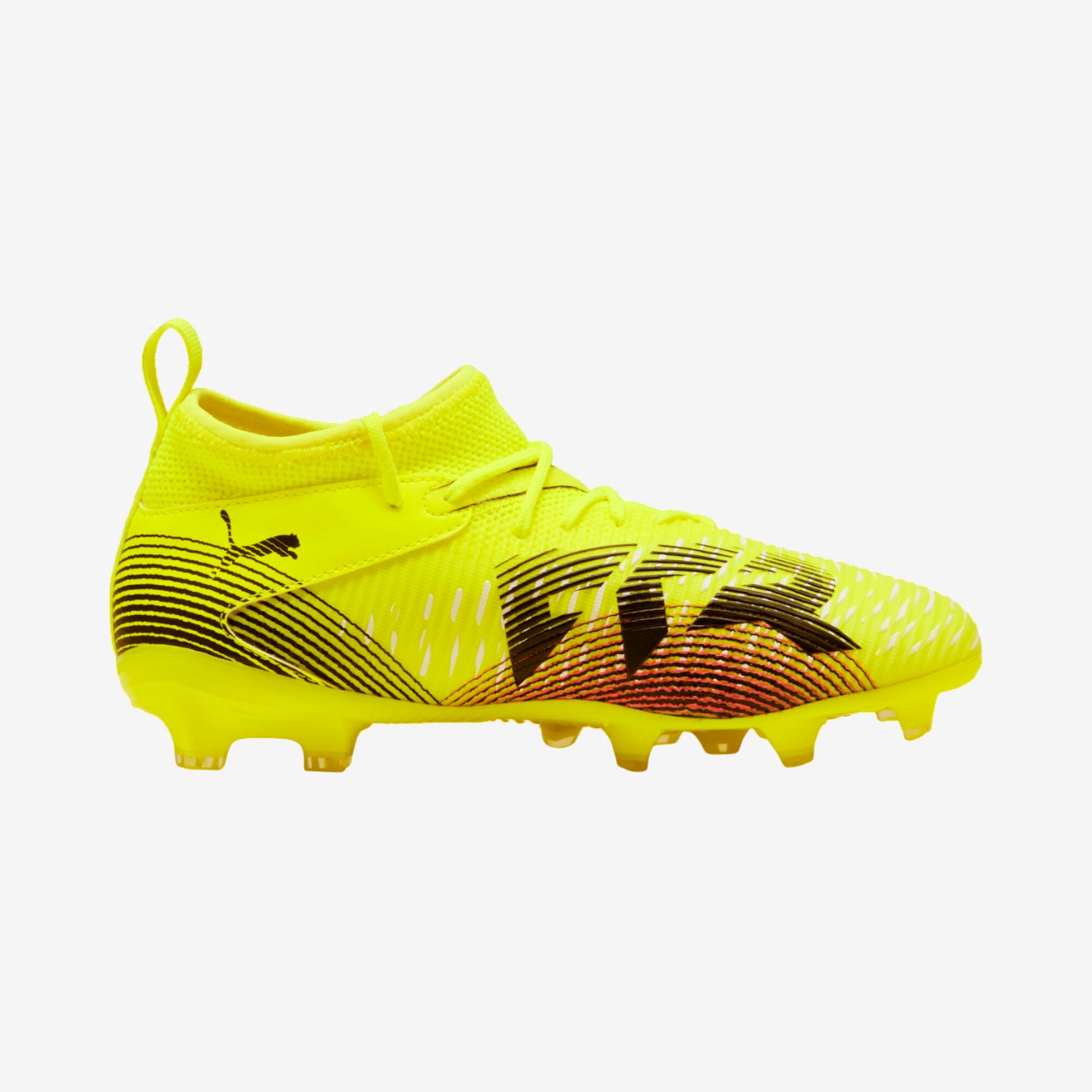 Puma Future 8 Match FG/AG kind voetbalschoenen geel 6/6