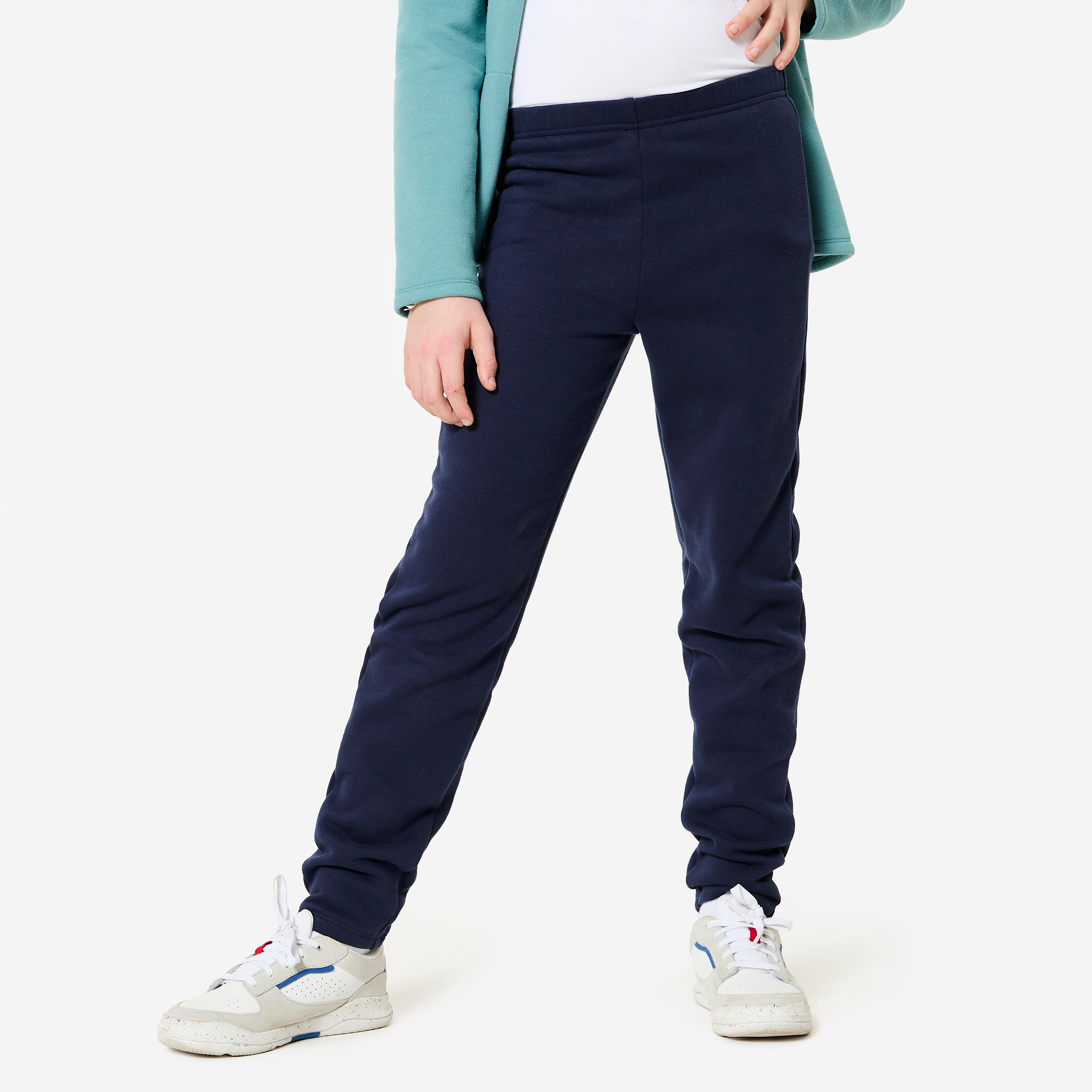 Kids' Warm Zip-Up Tracksuit - Blue/Dark Blue
