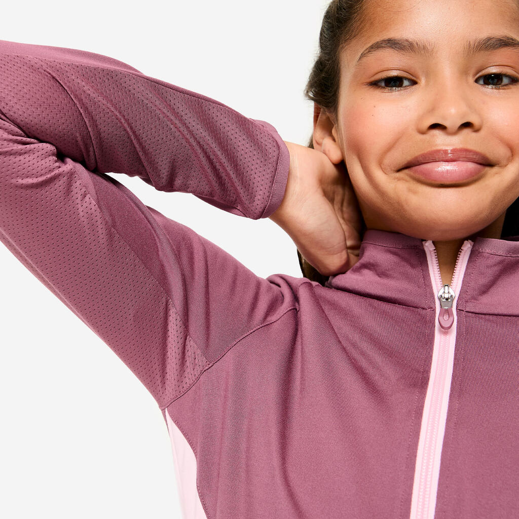 Kids' Breathable Tracksuit - Blue/Purple