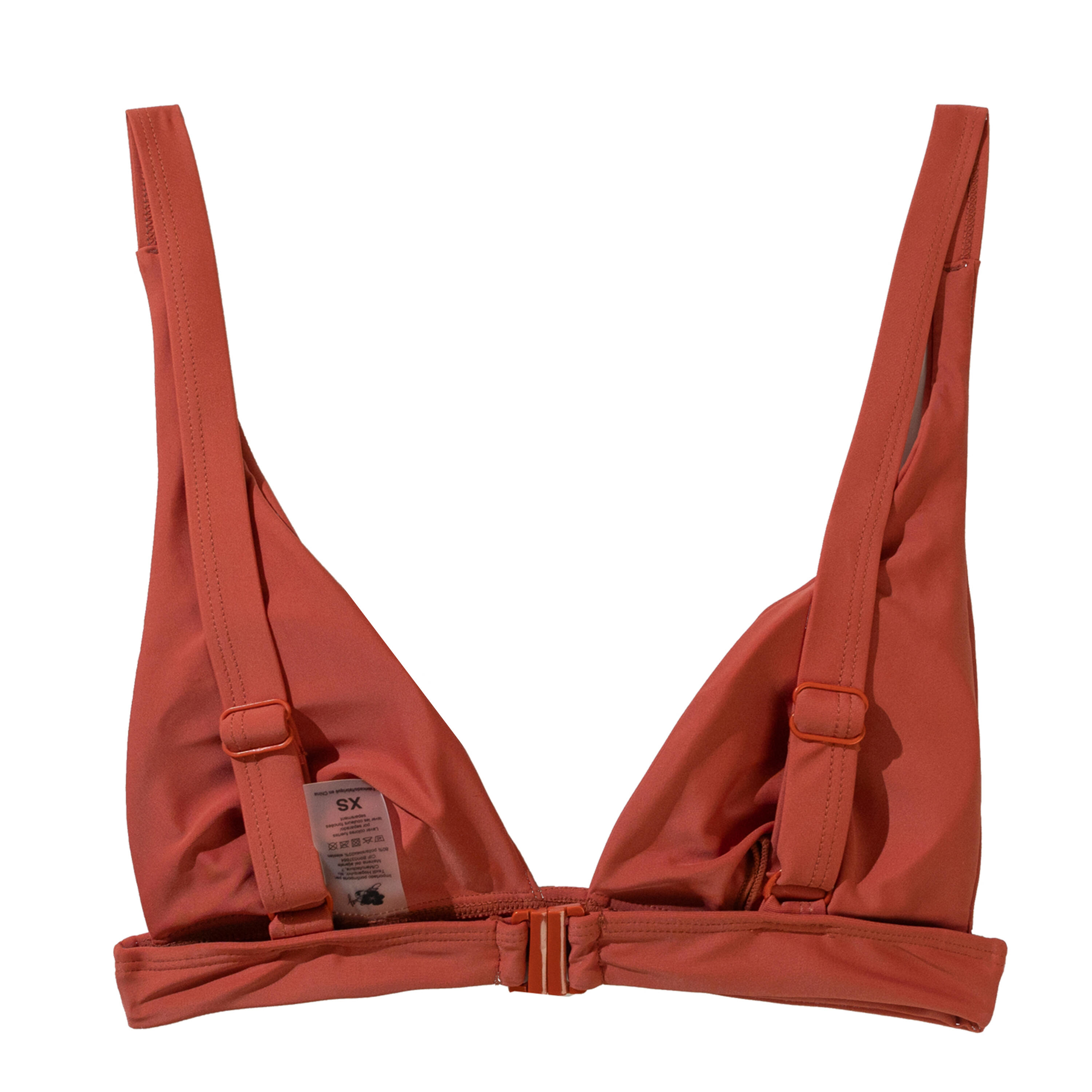 Top Bikini Mujer Halter granate 3/5