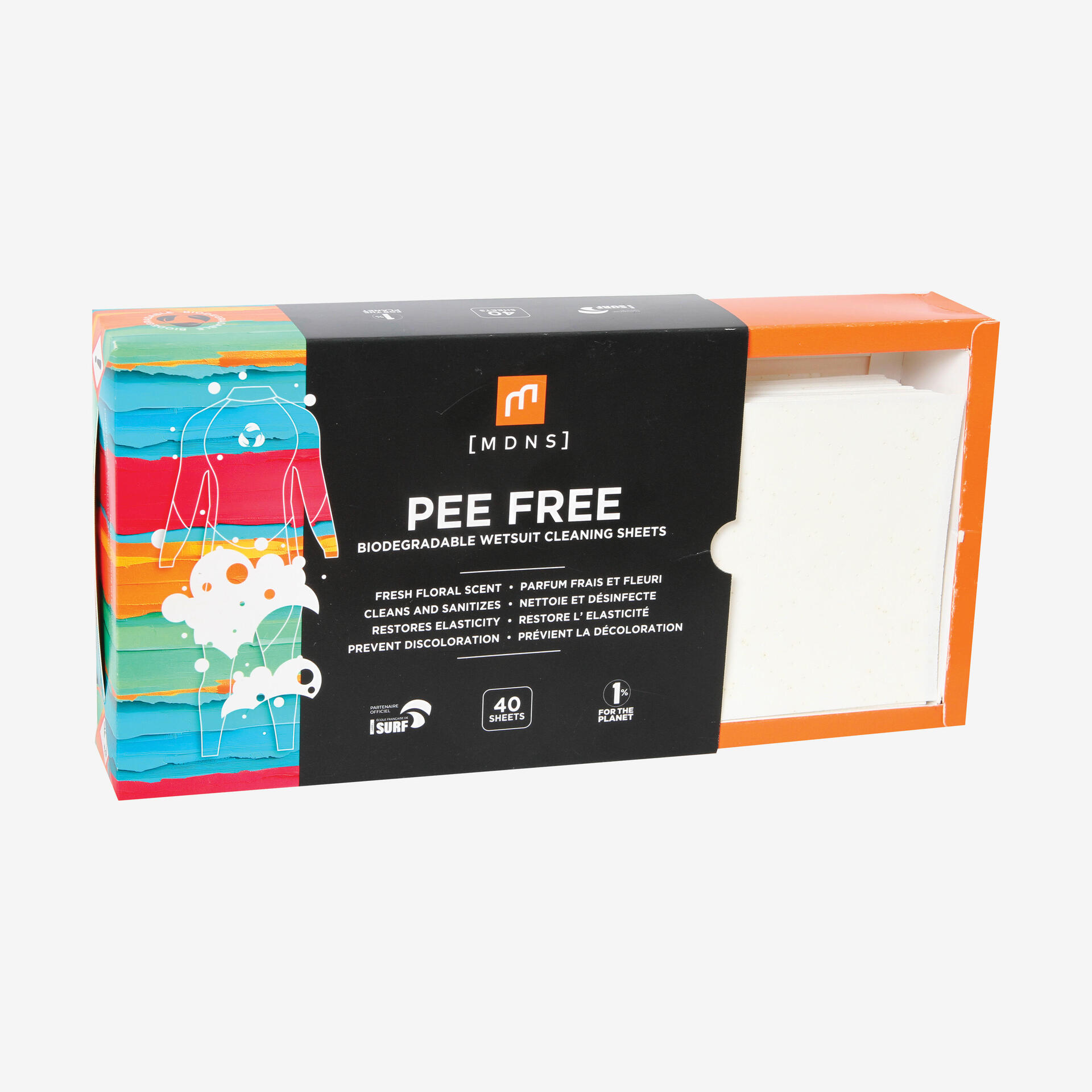 Nettoyant en feuilles pour combinaisons