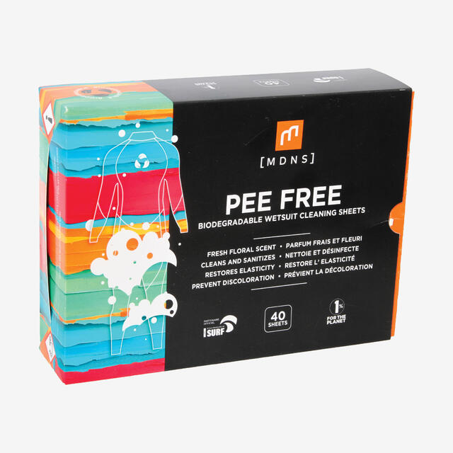 Produto de limpeza em folhas para fatos e acessórios de surf em neoprene - Hoff
