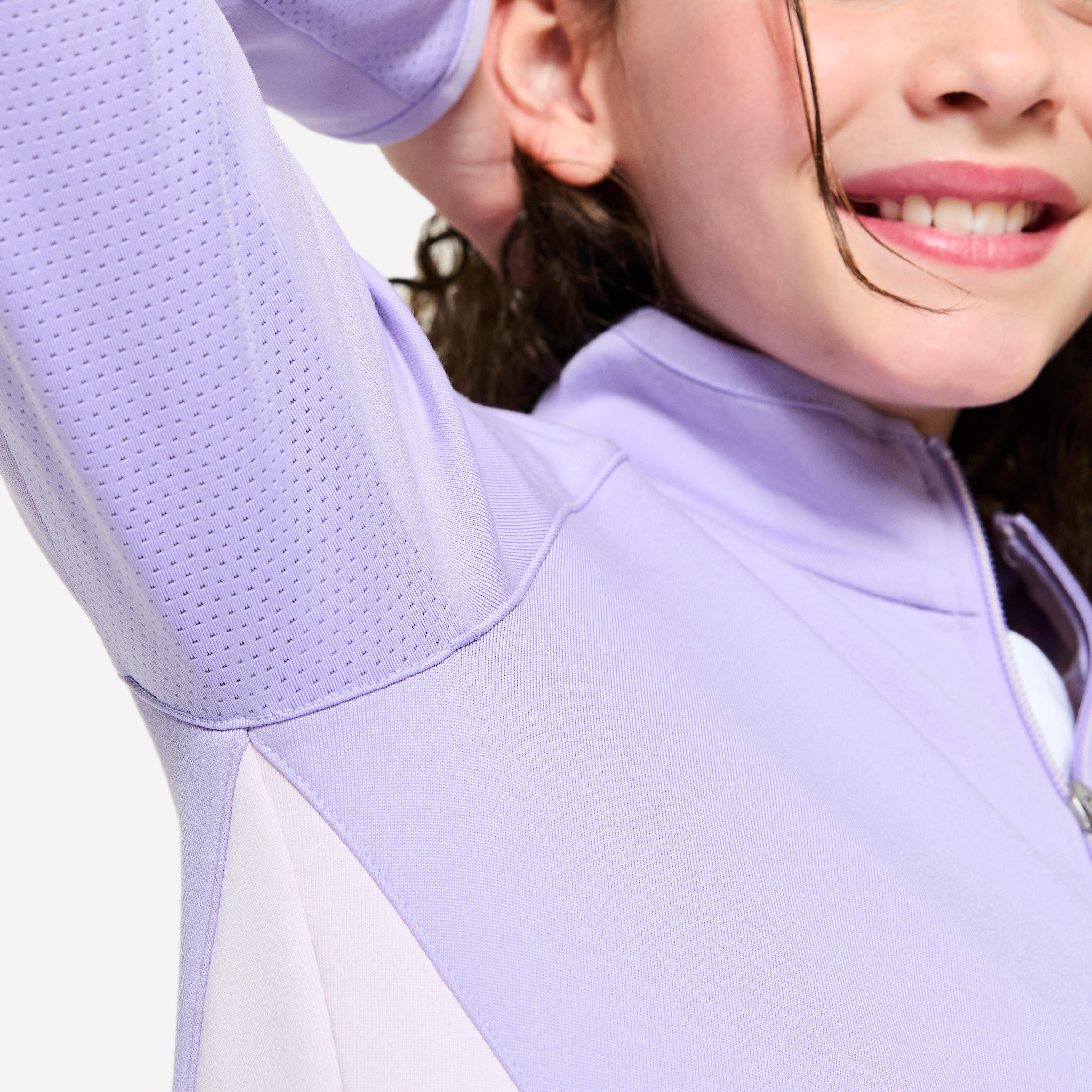 Girls' Fitted Sports Jacket  - DECATHLON