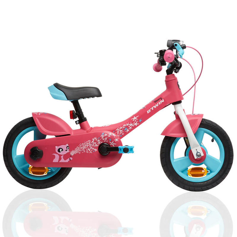 Woony 700 12Inch Convertible Balance Bike Pink BTWIN Decathlon