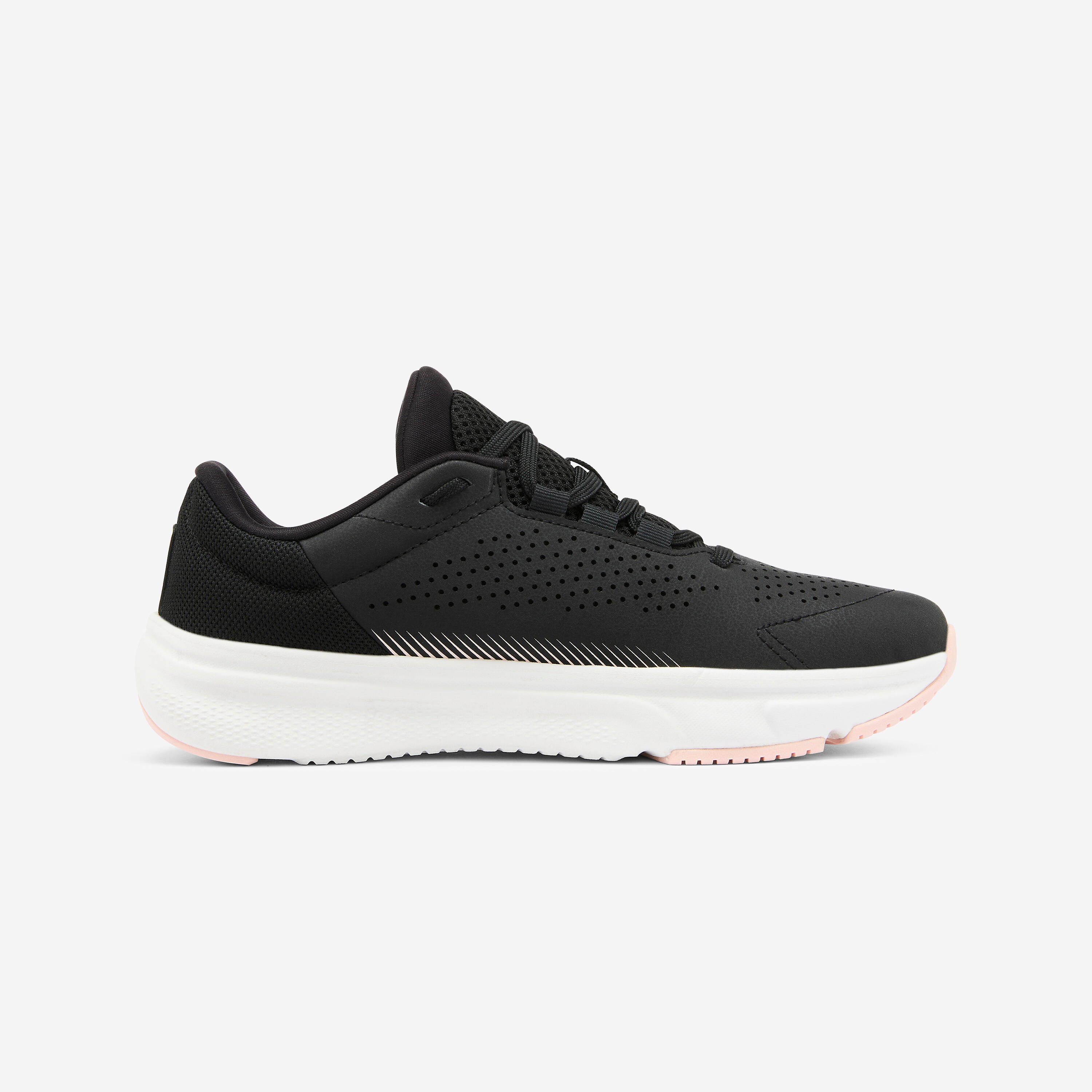 Chaussures de sport femme, Essential Icon noir et rose 5/18