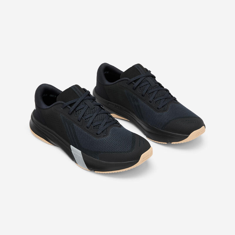 Scarpe da fitness e da allenamento per uomo, Energy nero DOMYOS