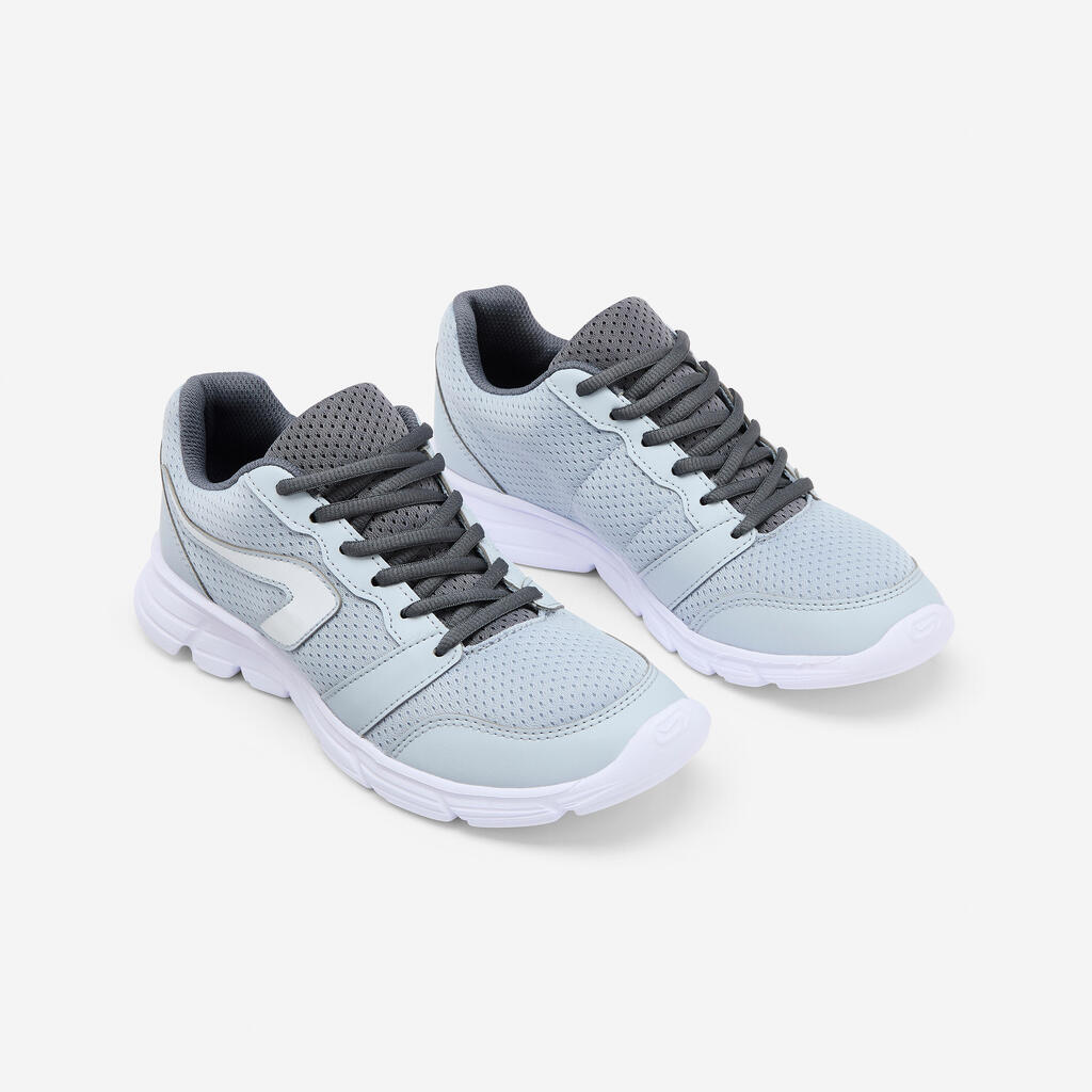 Tenis grises running para mujer Ekiden One