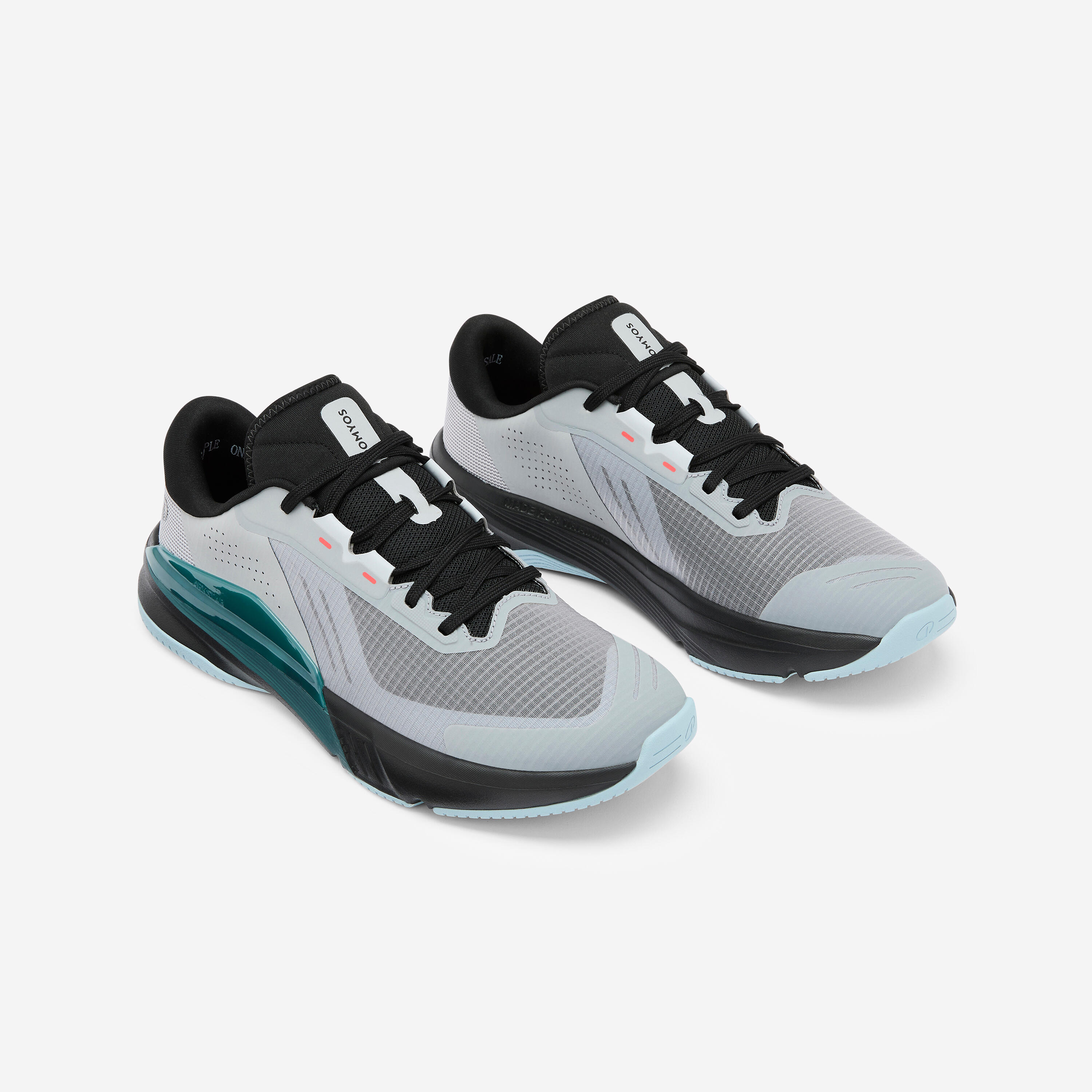 Zapatillas Fitness/Training Energy+ Hombre Gris Sujeción Estabilidad ...