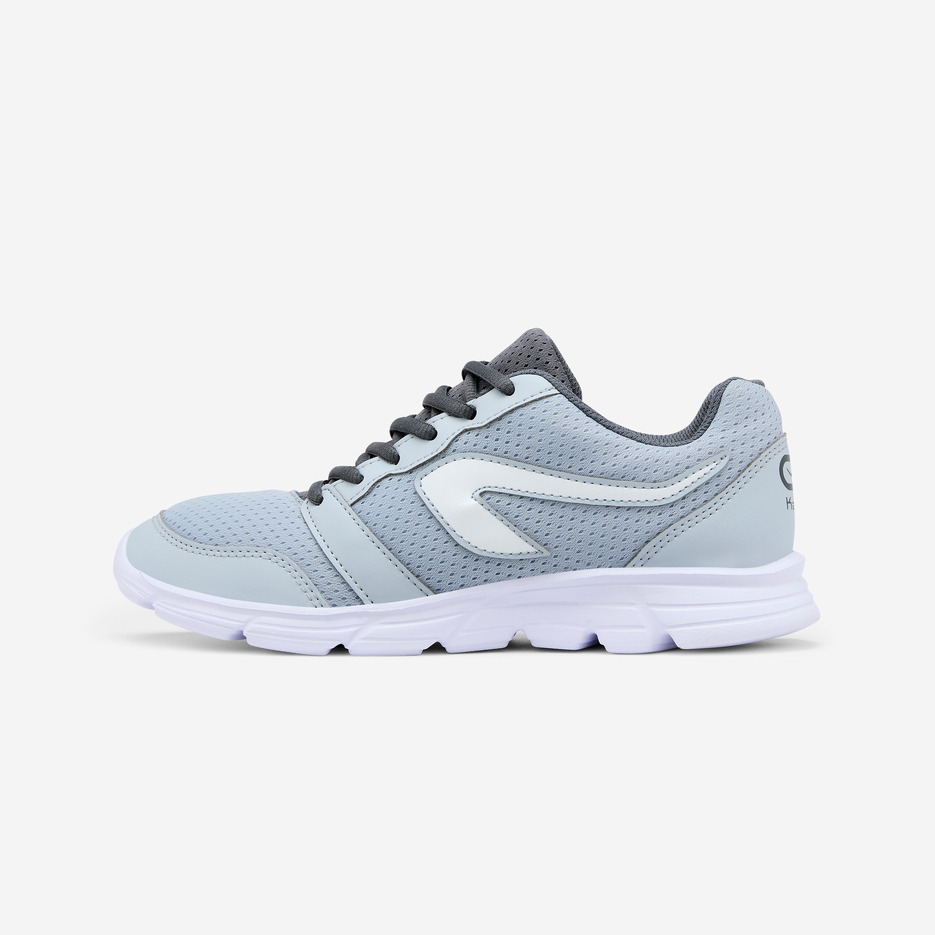RUN 100 WOMEN'S RUNNING SHOES - GREY