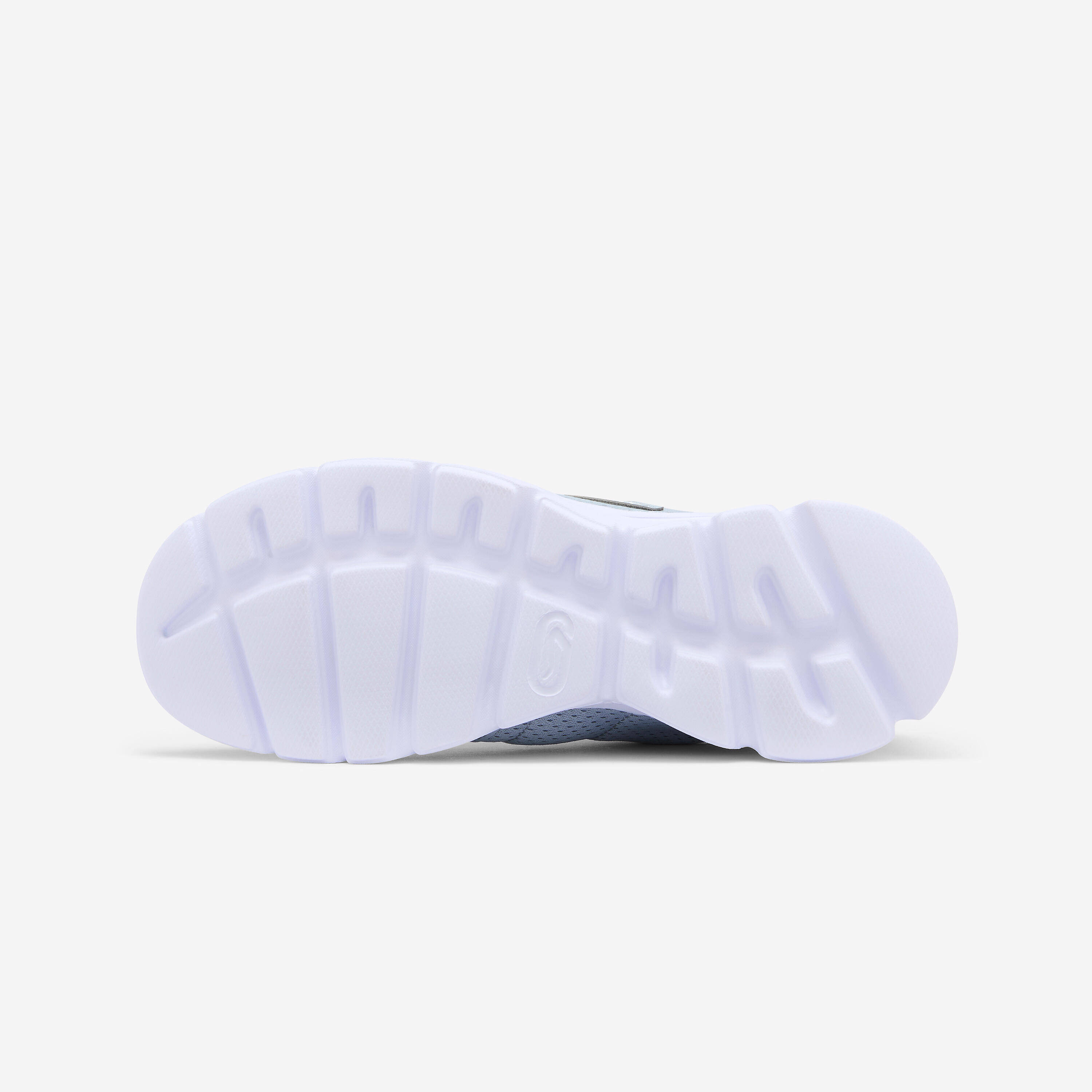 Women Running Shoes Lightweight Run 100 - GREY -  5