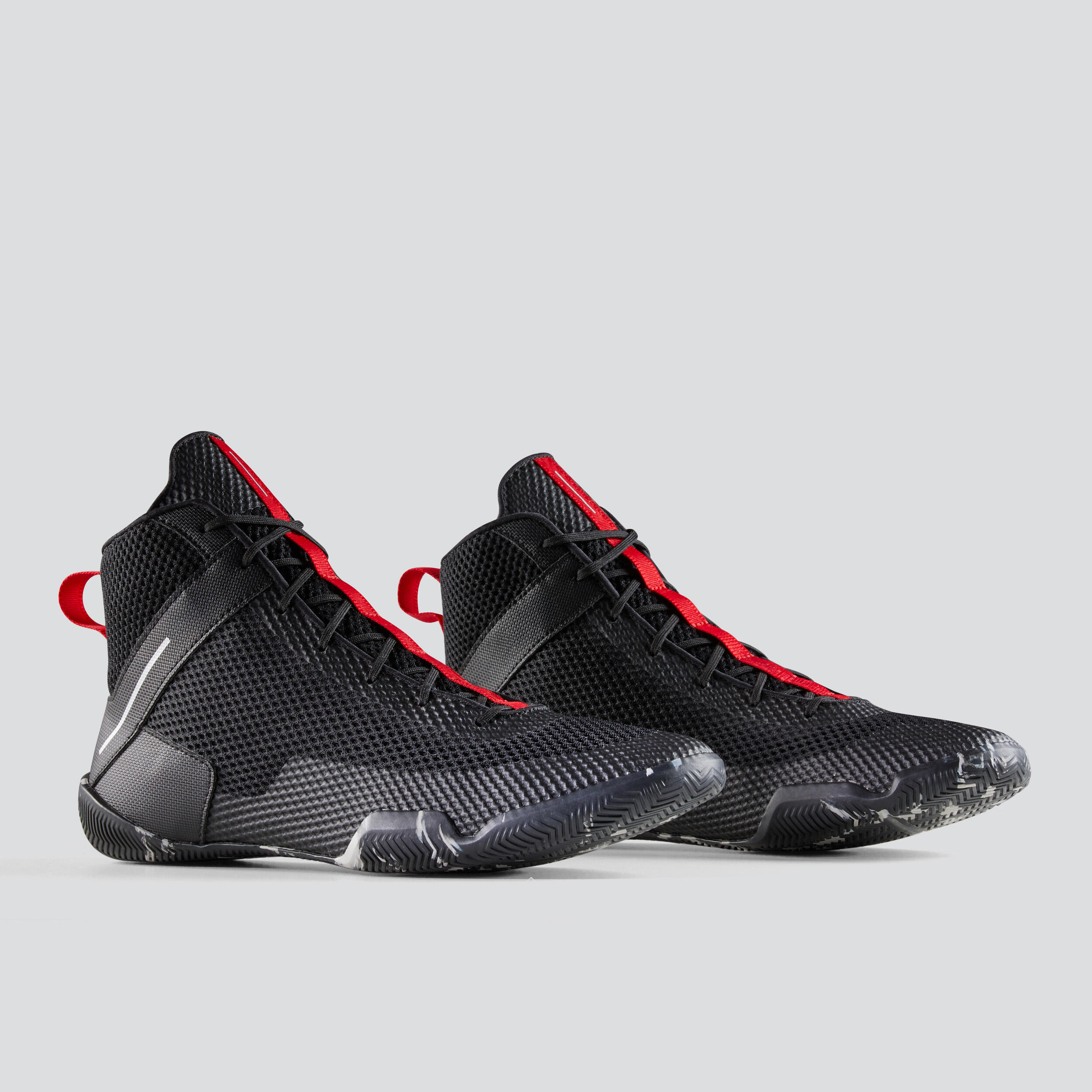 Lightweight and Flexible Boxing Shoes - Black