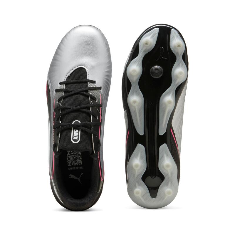 Korki PUMA KING MATCH JR Silver Black