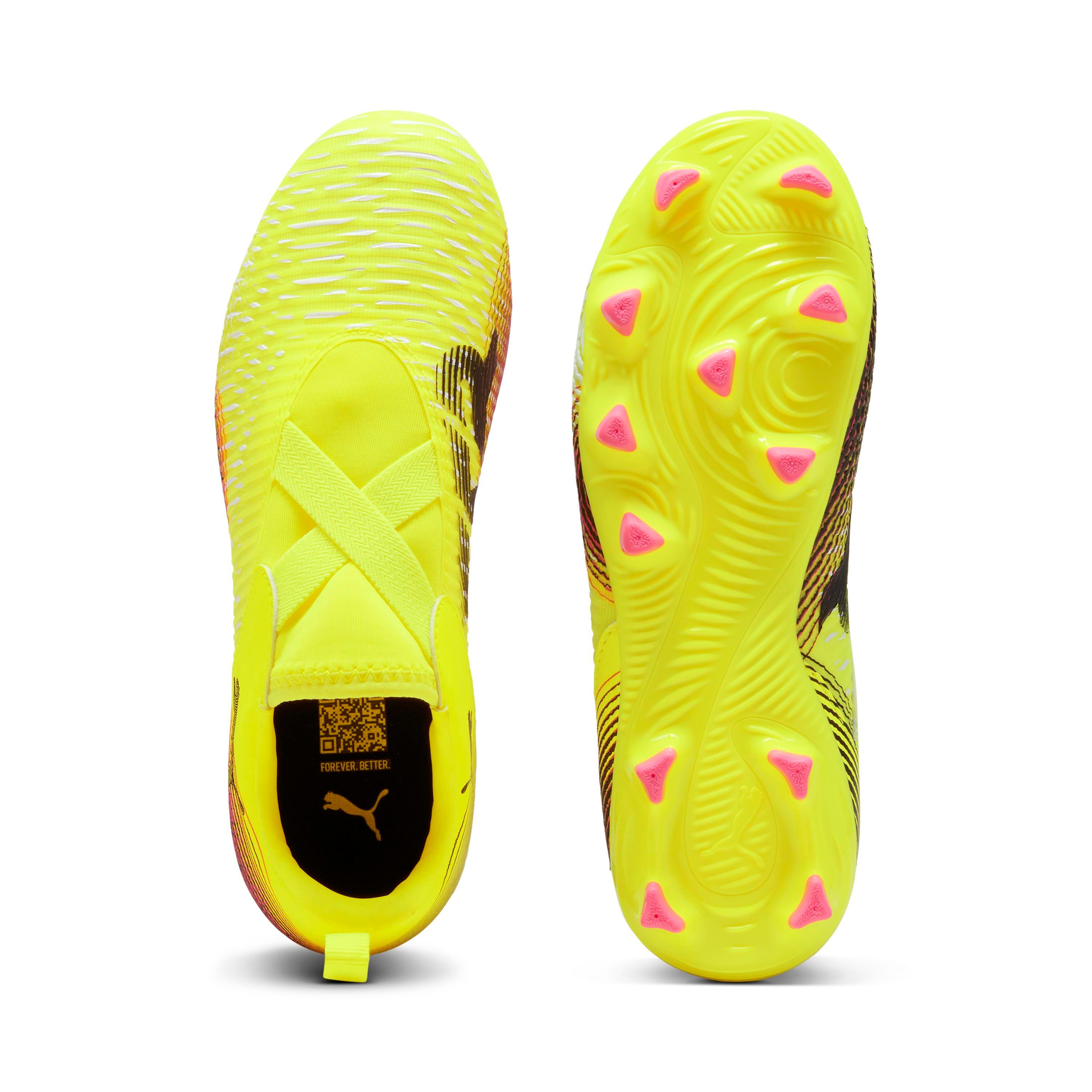 Korki dziecięce PUMA FUTURE 8 MATCH LL JR Yellow 4/6