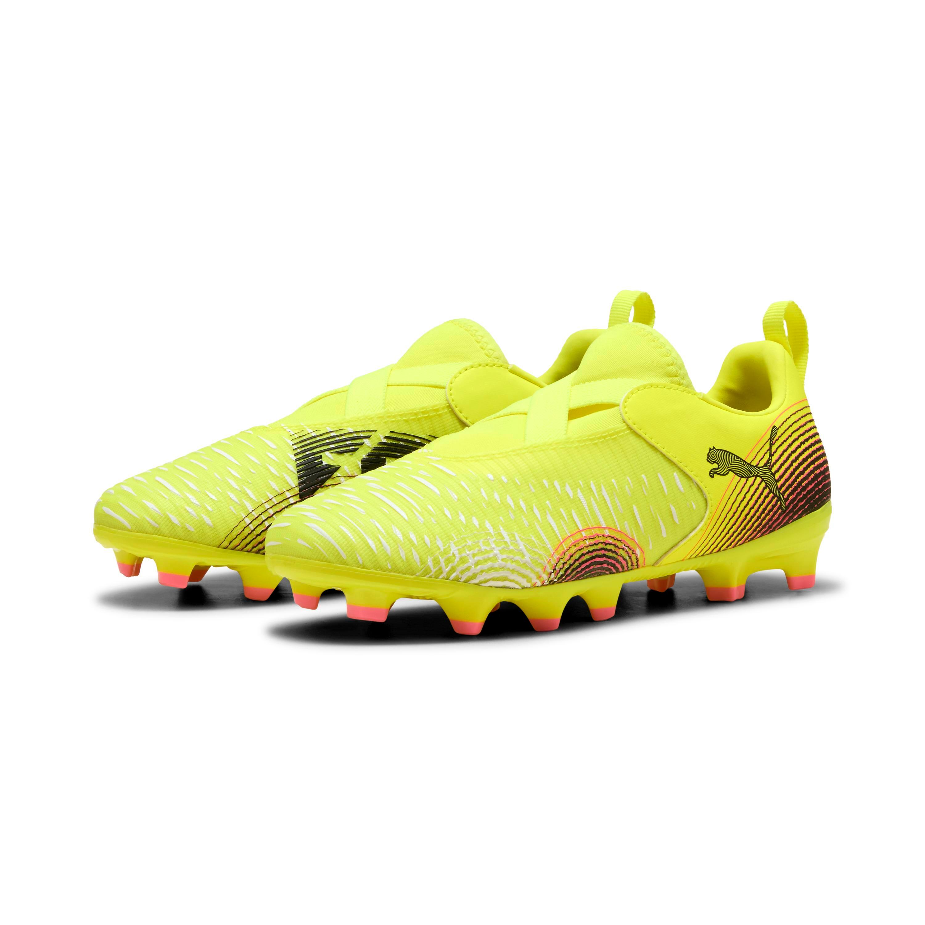 Korki dziecięce PUMA FUTURE 8 MATCH LL JR Yellow 3/6