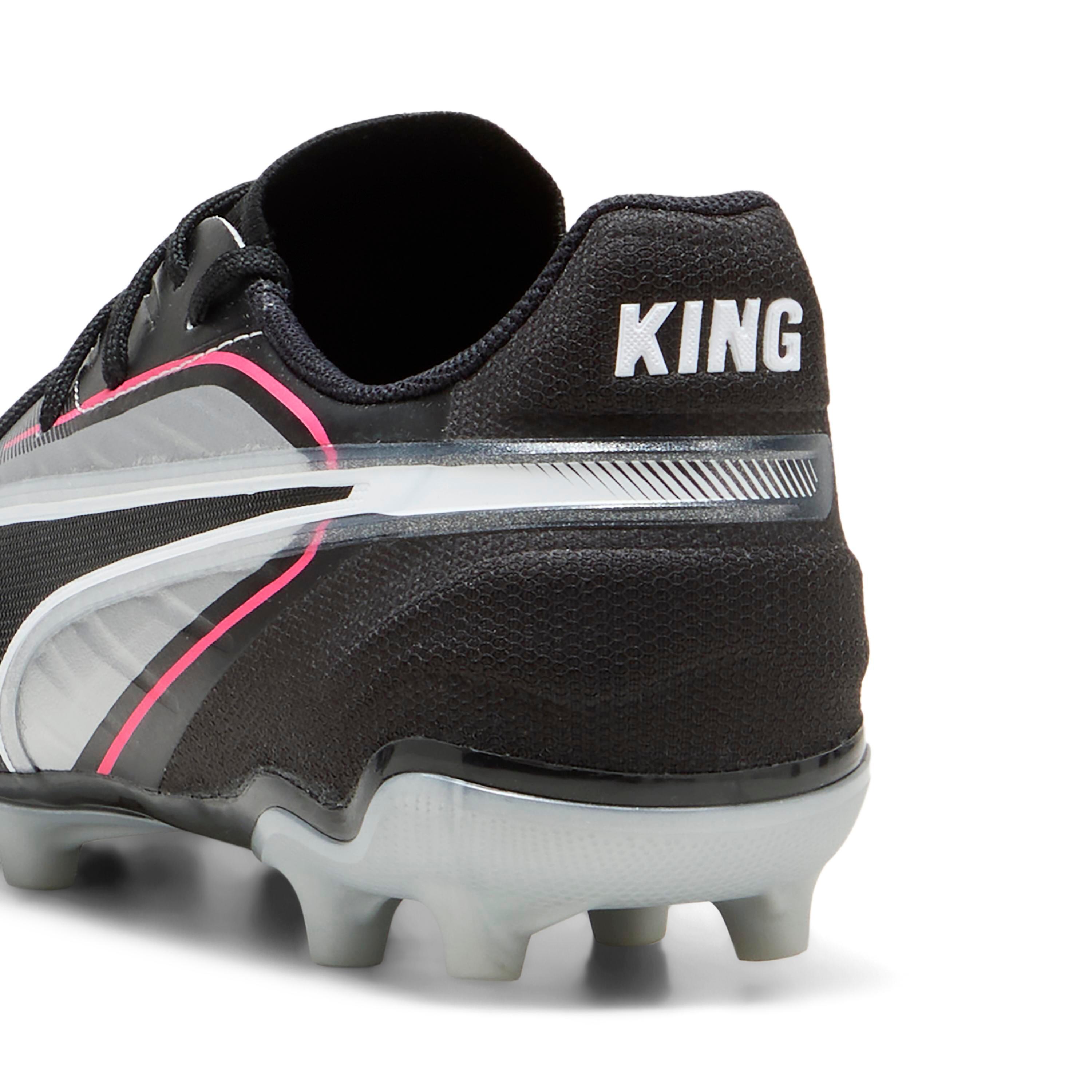 Korki PUMA KING MATCH JR Silver Black 6/6
