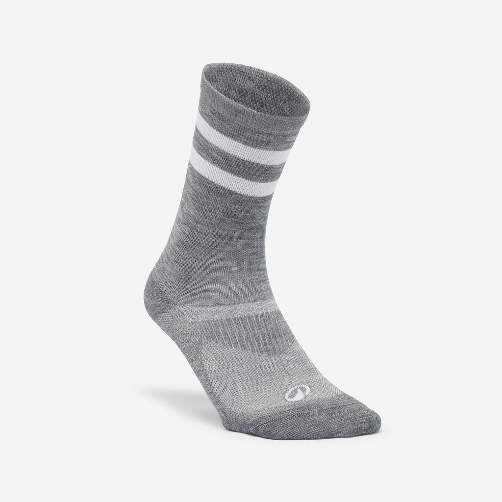 Chaussettes hautes de fitness x2