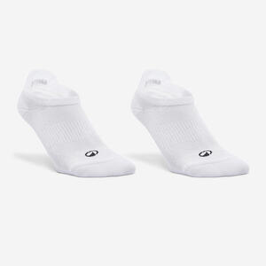 Calcetines Fitness Blanco Invisibles x2