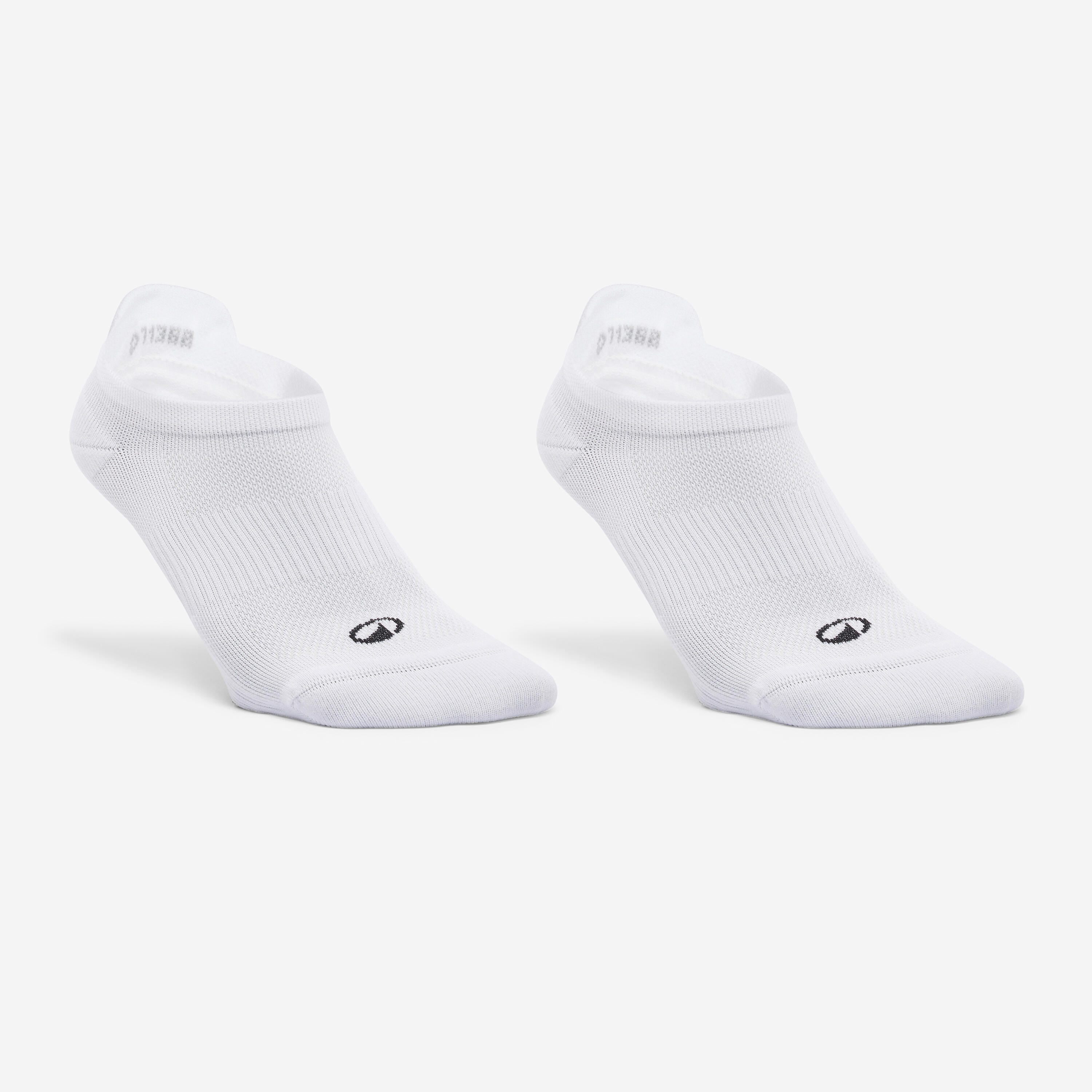 Set 2 perechi șosete scurte Fitness Alb Damă