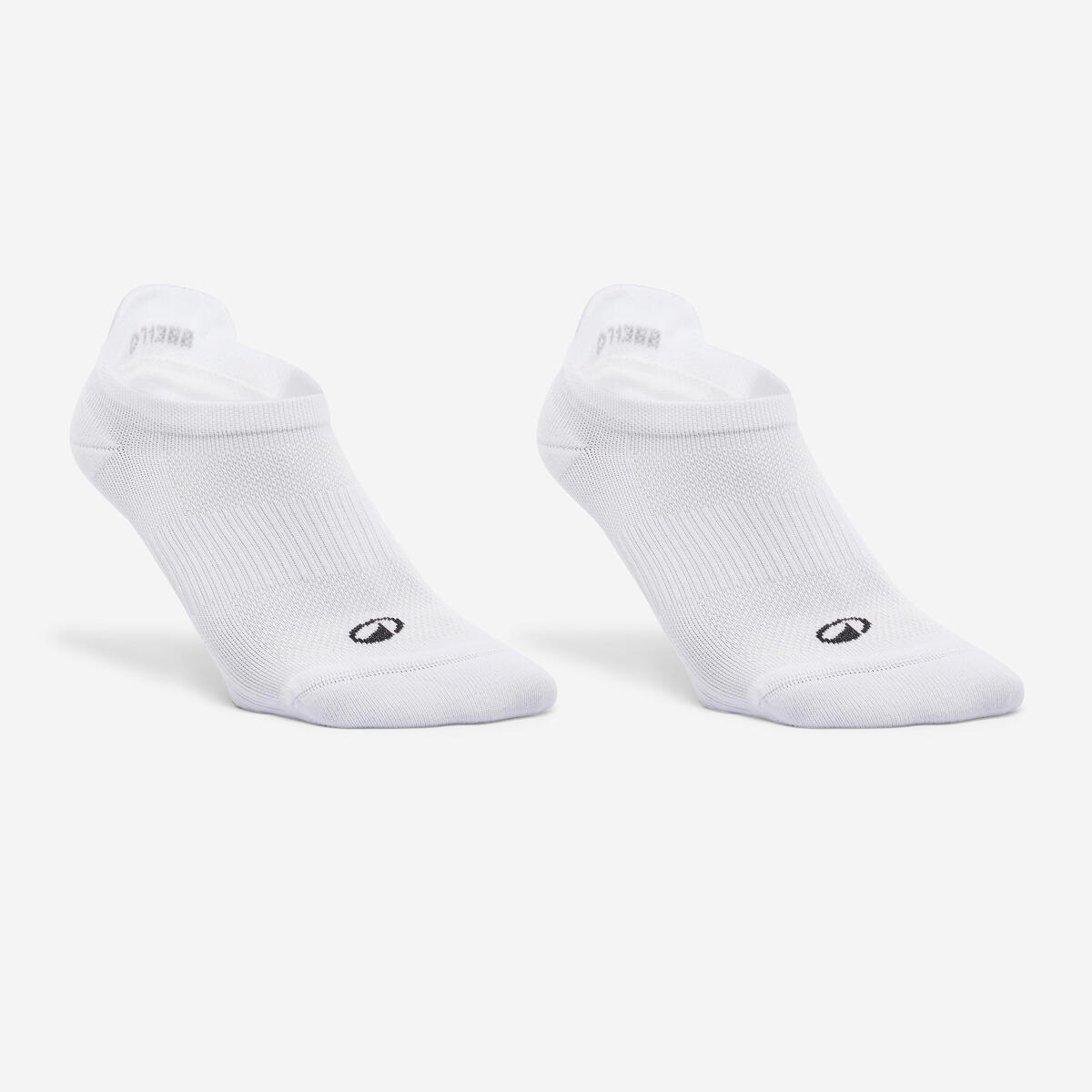 Chaussettes invisibles femme x 2 - blanc