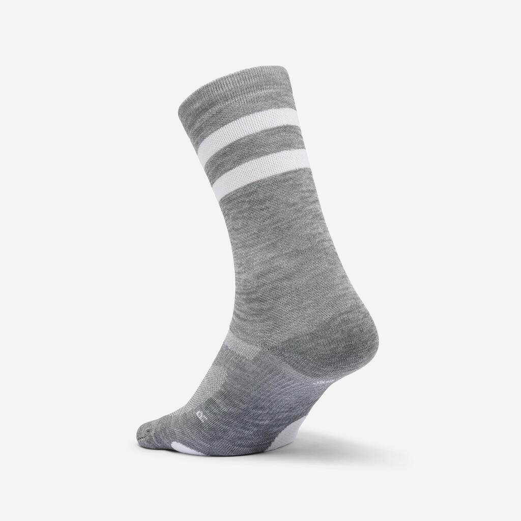 Chaussettes hautes de fitness x2
