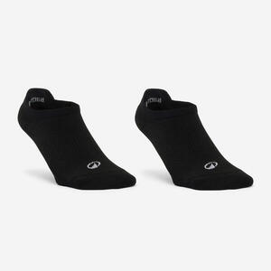 Calcetines Fitness Negro Invisibles x2