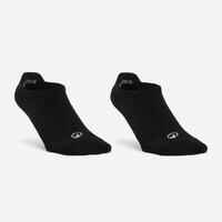 Women's Invisible Socks Twin-Pack - Black