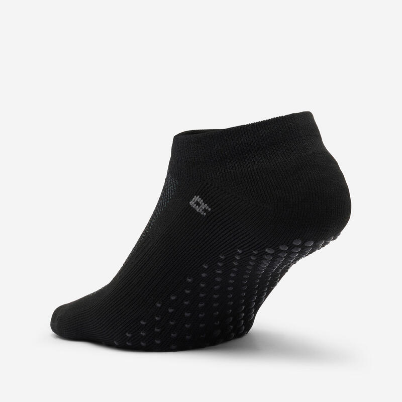 Şosete Antiderapante 500 Fitness Negru Damă
