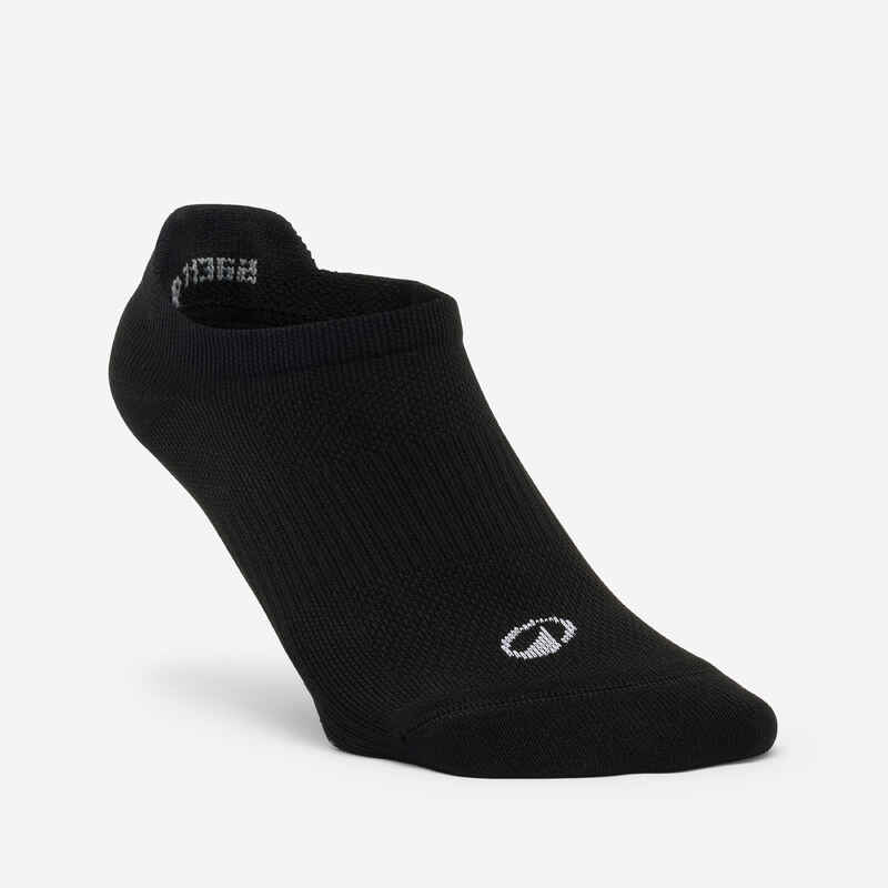 Women's Invisible Socks Twin-Pack - Black