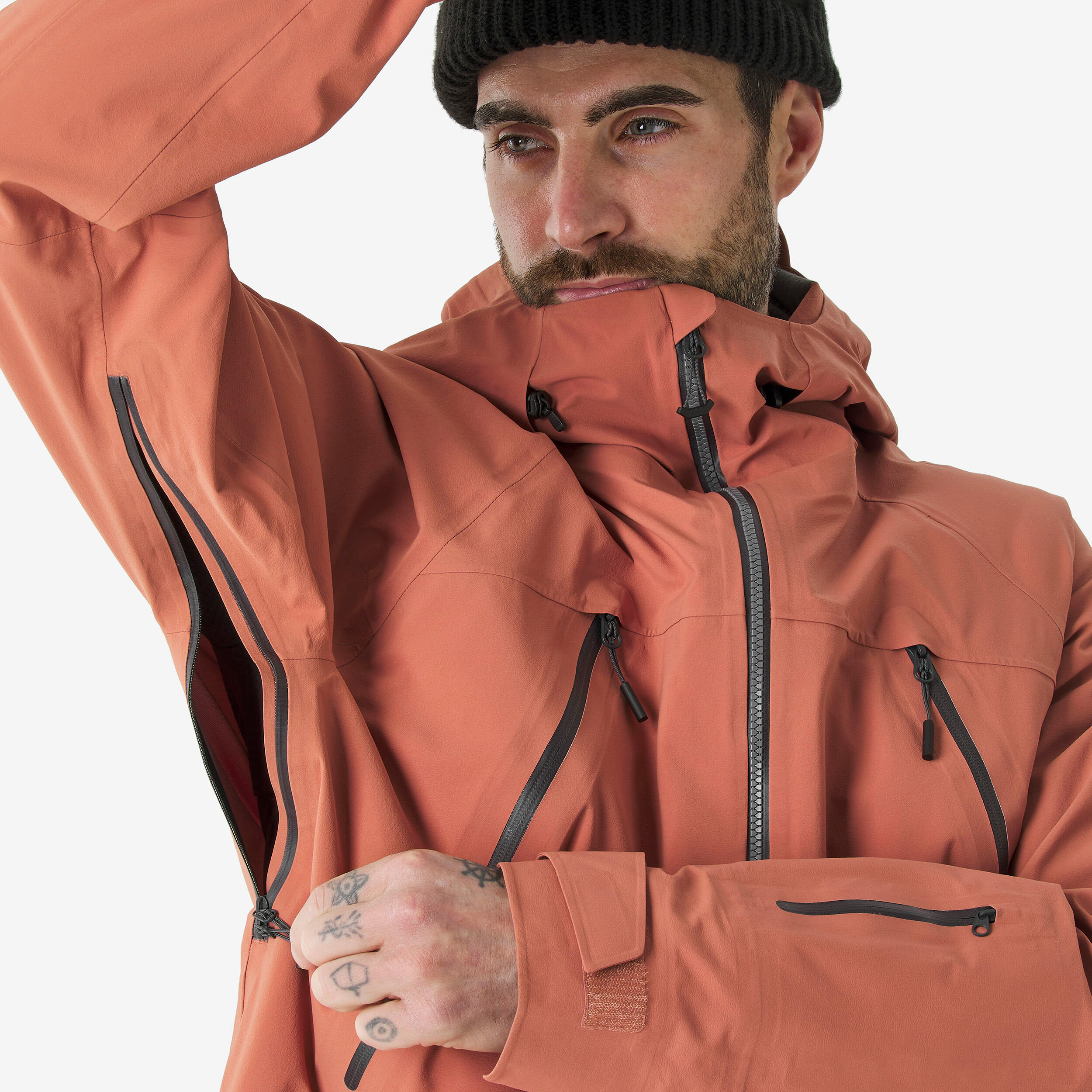 Manteau de ski hors-piste imperméable homme, FR 900 - SIMOND