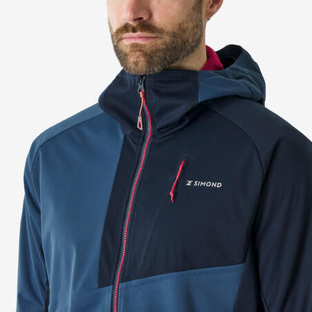 Куртка чоловіча Softshell Alpi Light для альпінізму синя