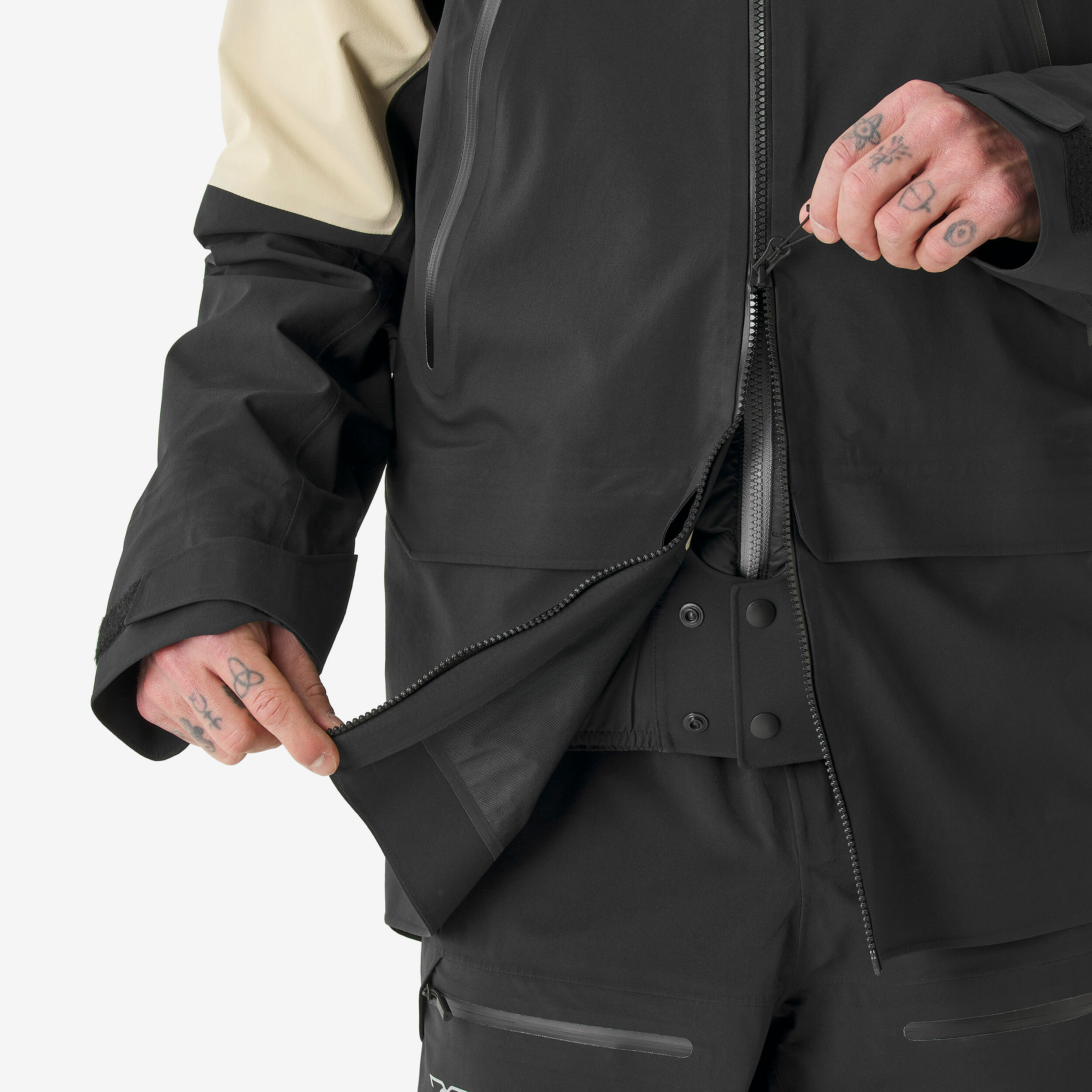 Manteau de ski hors-piste imperméable homme, FR 900 7/11