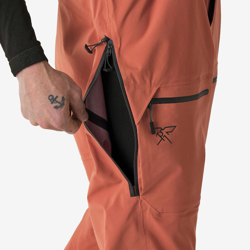 Férfi sínadrág, freeride, vízhatlan - FR900