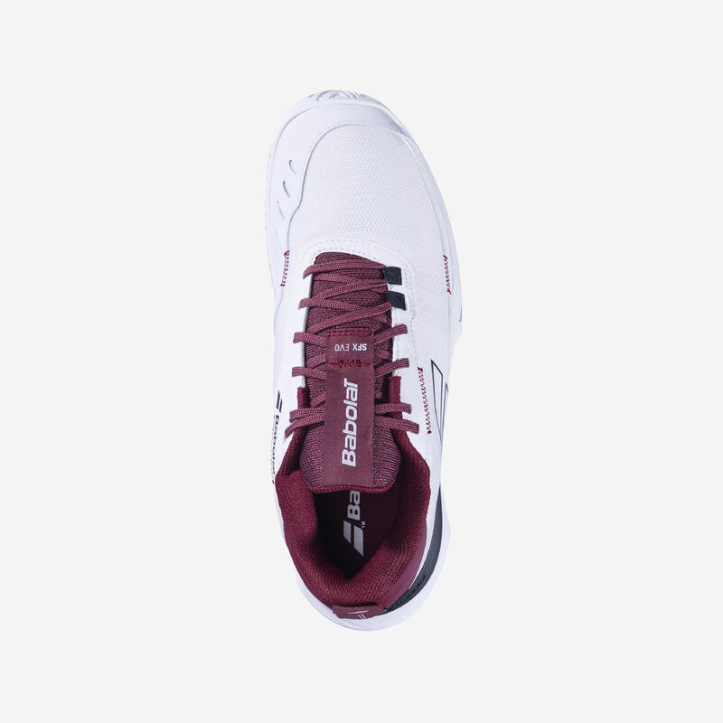 Încălțăminte de tenis orice suprafață - BABOLAT SFX EVO Gri Roșu