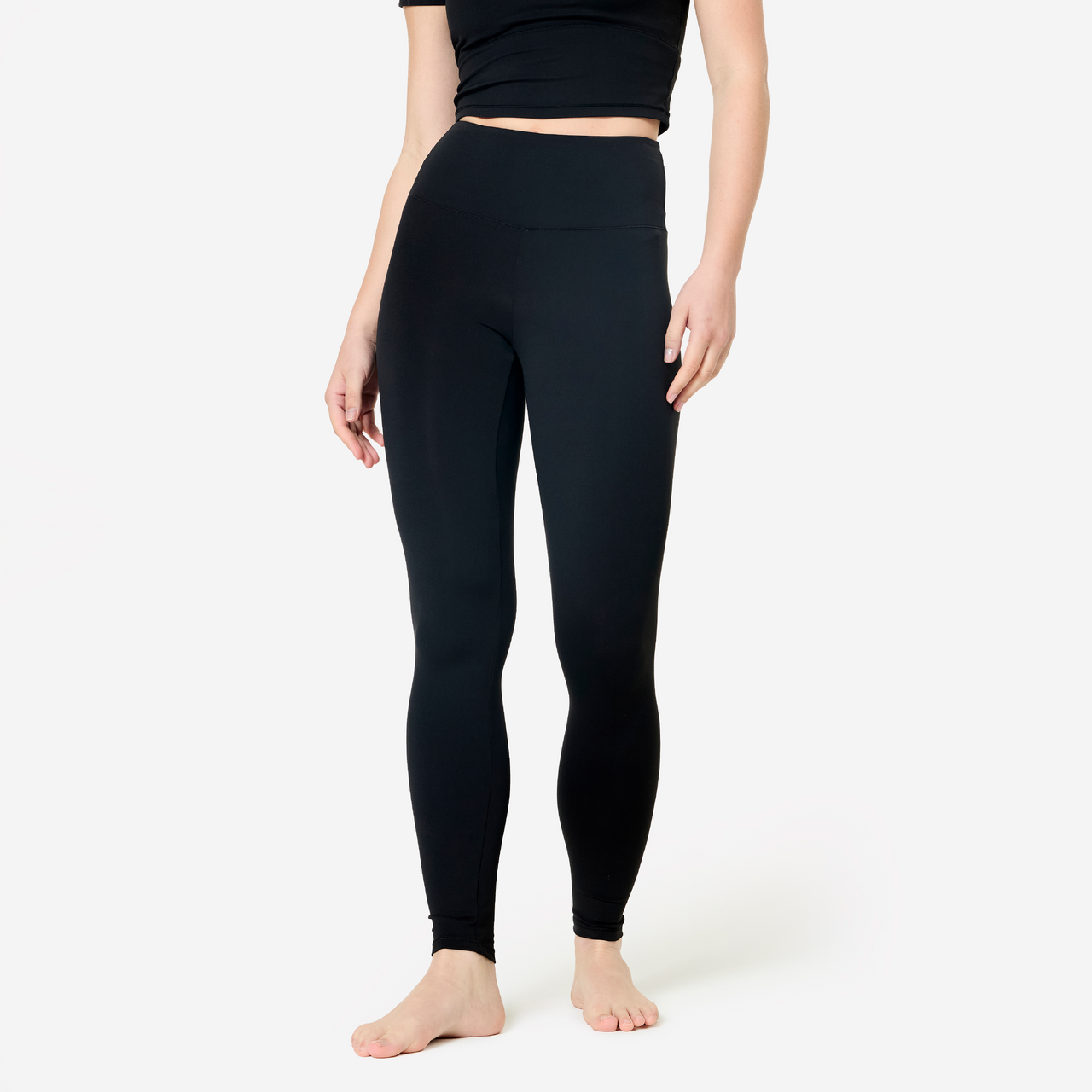 Yoqa və pilates leqinsi, qara
