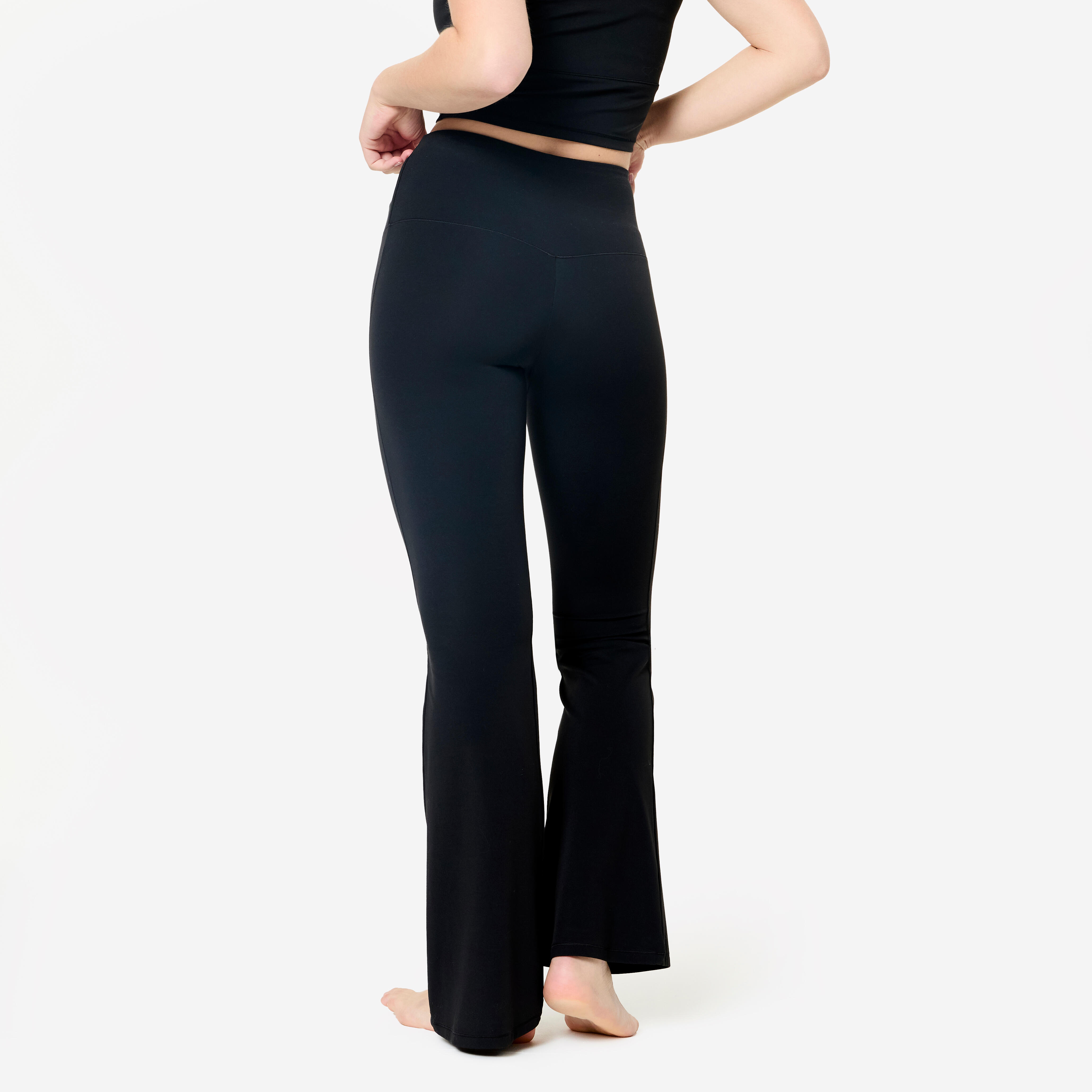 Yoga and Pilates Soft and Stretch Flare Pants, Breathe - KIMJALY
