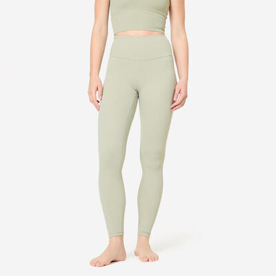 Zachte & rekbare legging voor yoga en pilates | breathe collectie groen