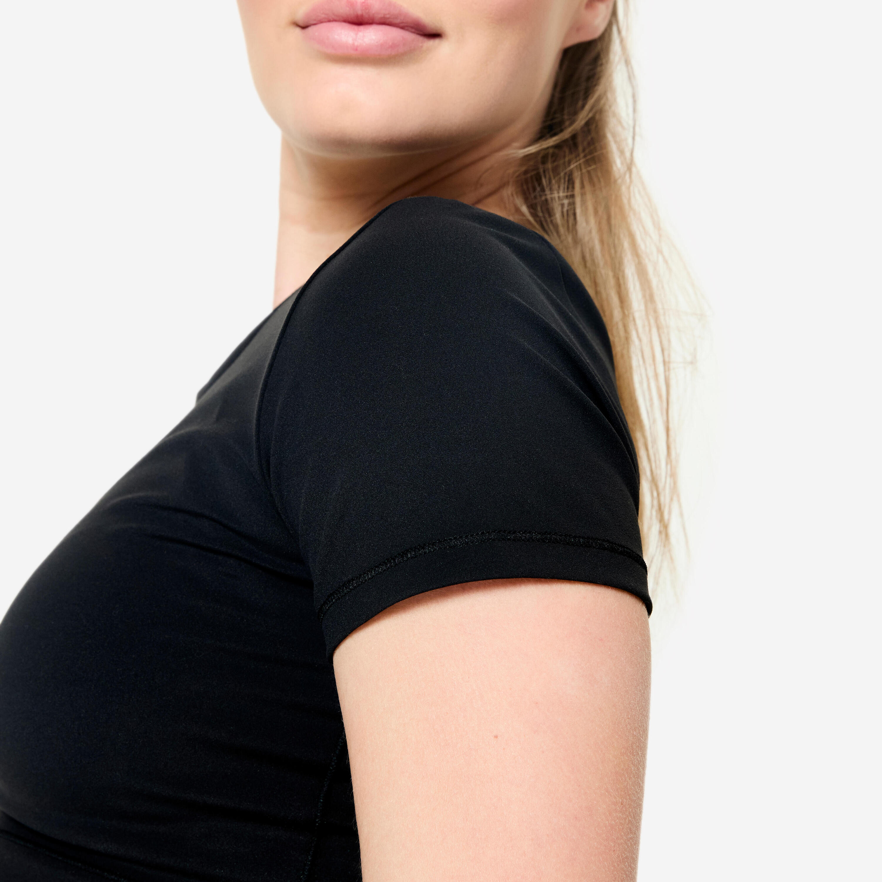 T-shirt de yoga et de pilates extensible et doux, Breathe 6/9