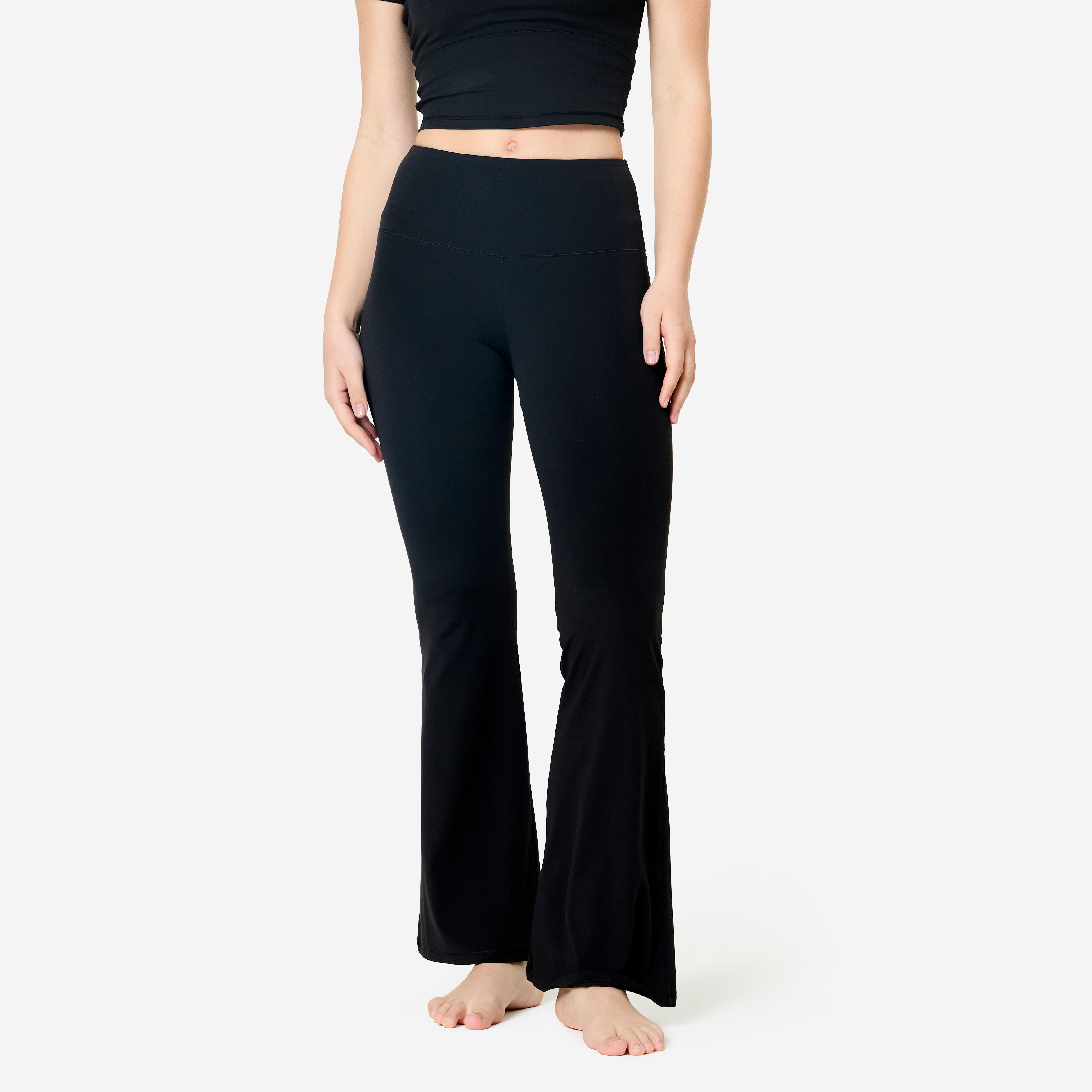 Yoga and Pilates Soft and Stretch Flare Pants, Breathe - KIMJALY
