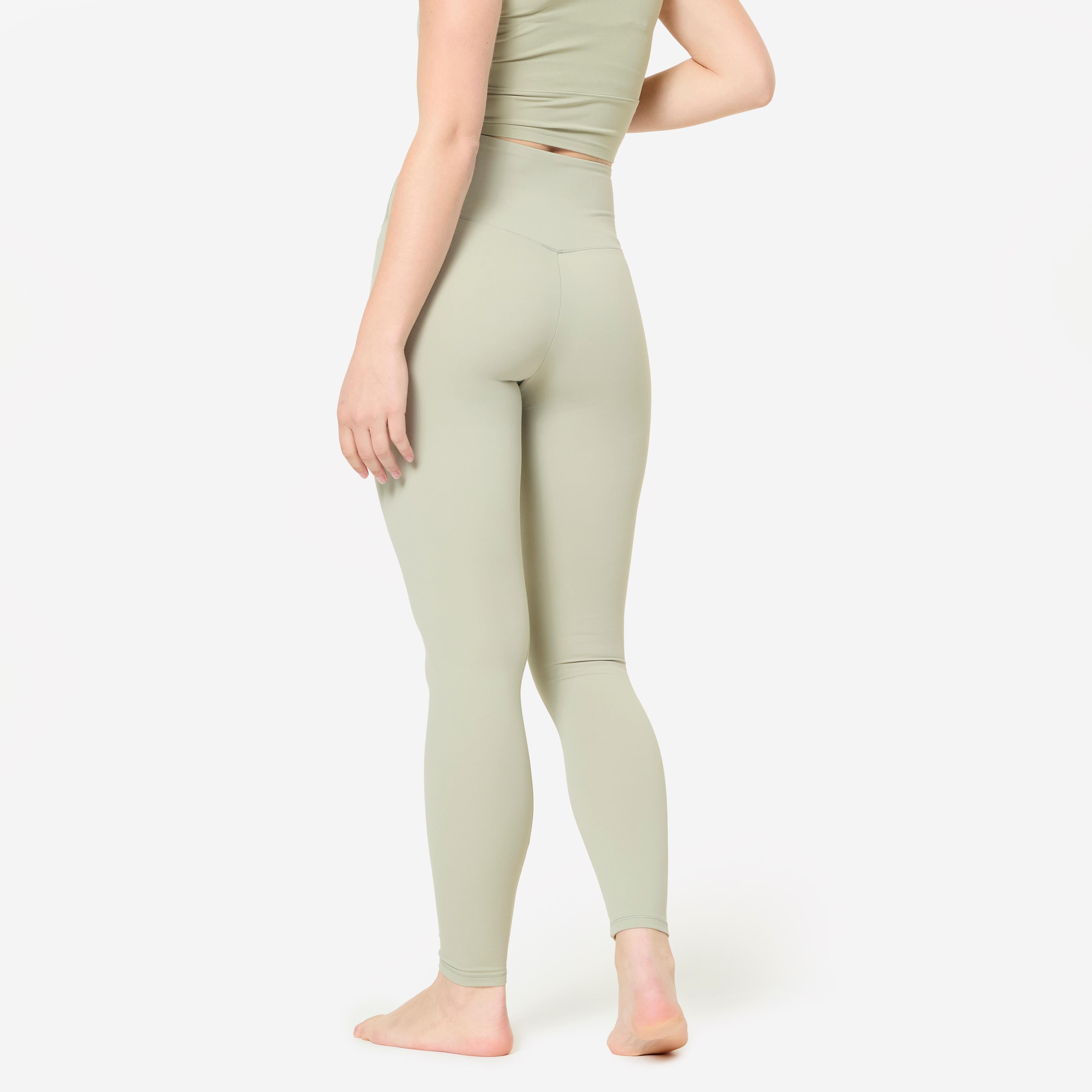 Women’s Yoga and Pilates Soft and Stretch Leggings, Breathe - DOMYOS